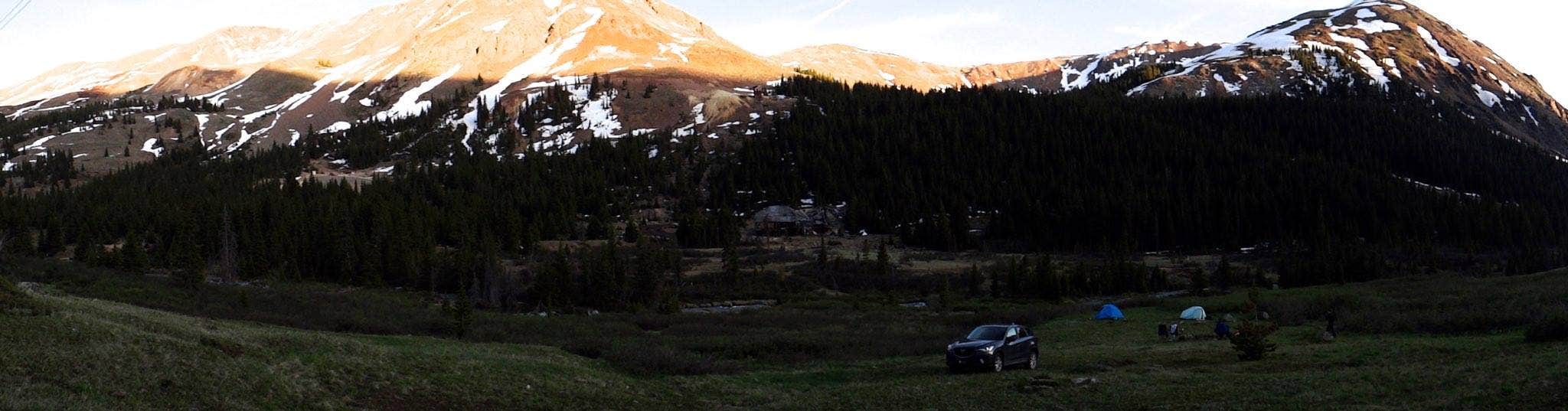 Peru Creek Designated Dispersed Camping Montezuma, CO
