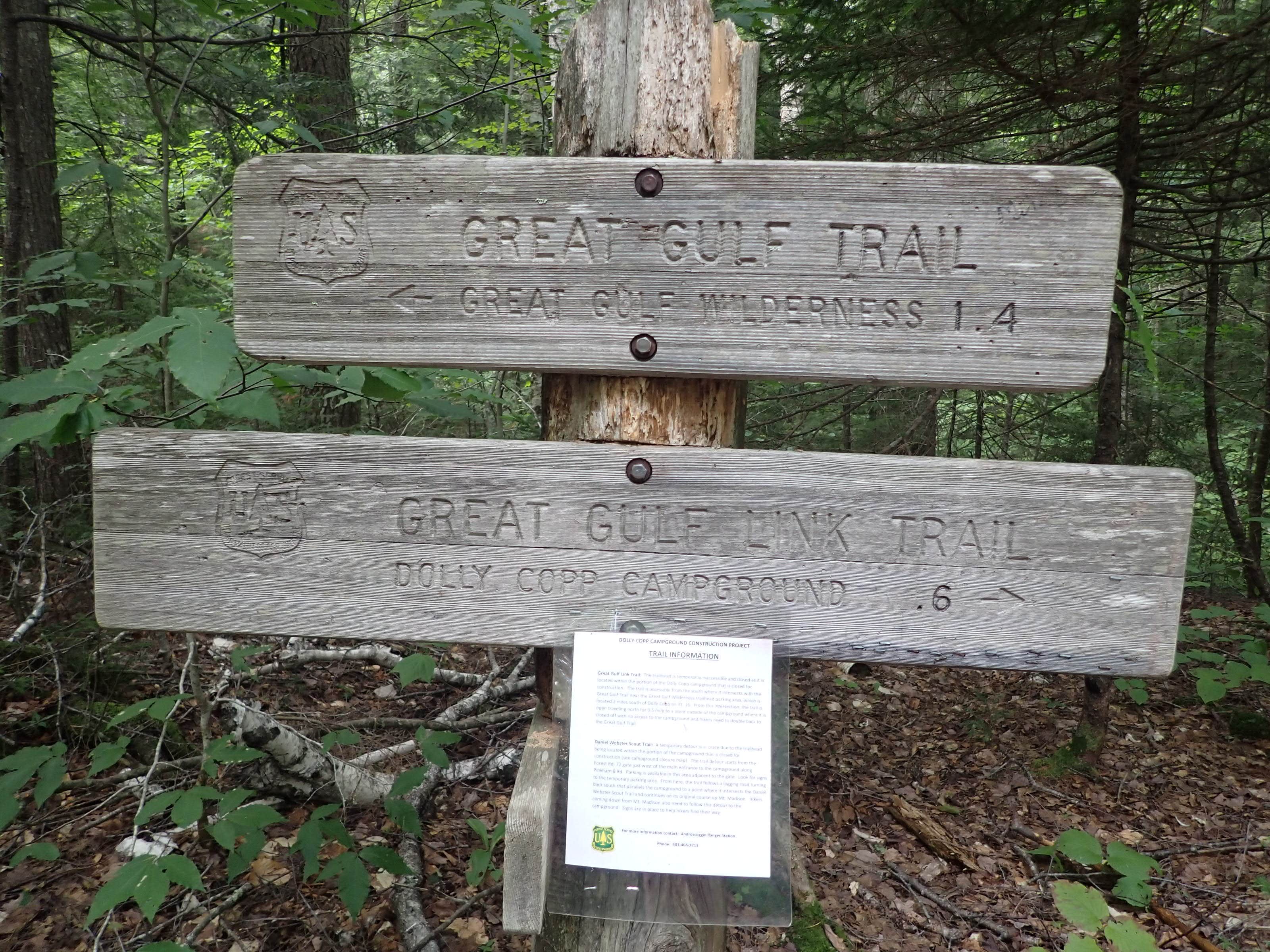 Camper submitted image from The Bluff- Great Gulf Wilderness - 4