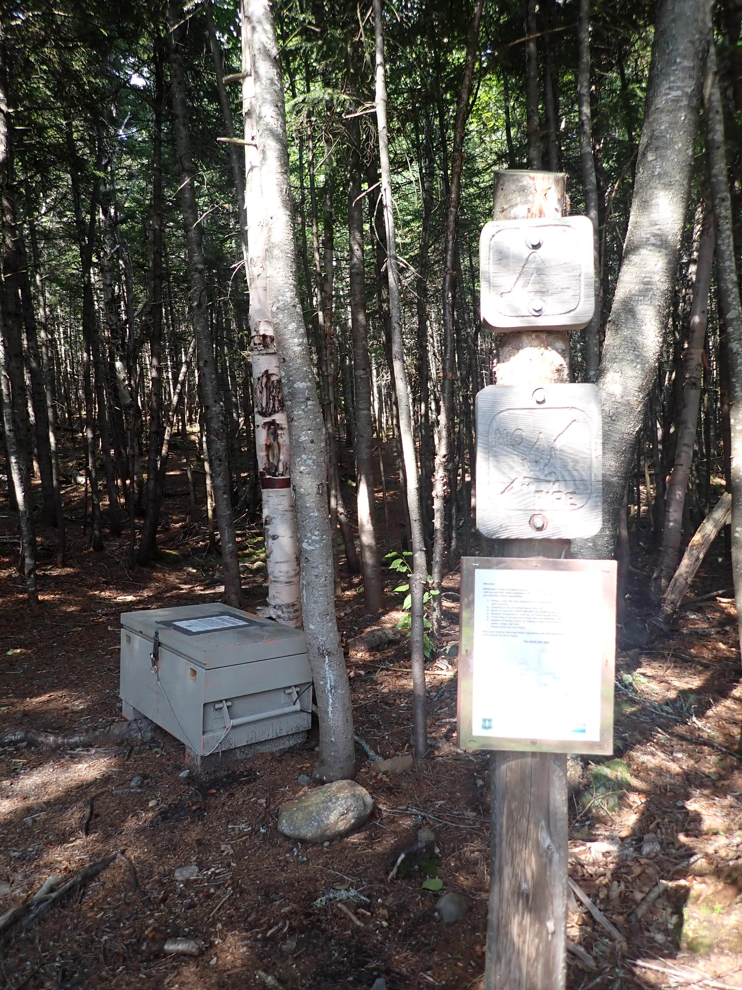 Camper-submitted photo at The Bluff- Great Gulf Wilderness near Berlin, NH