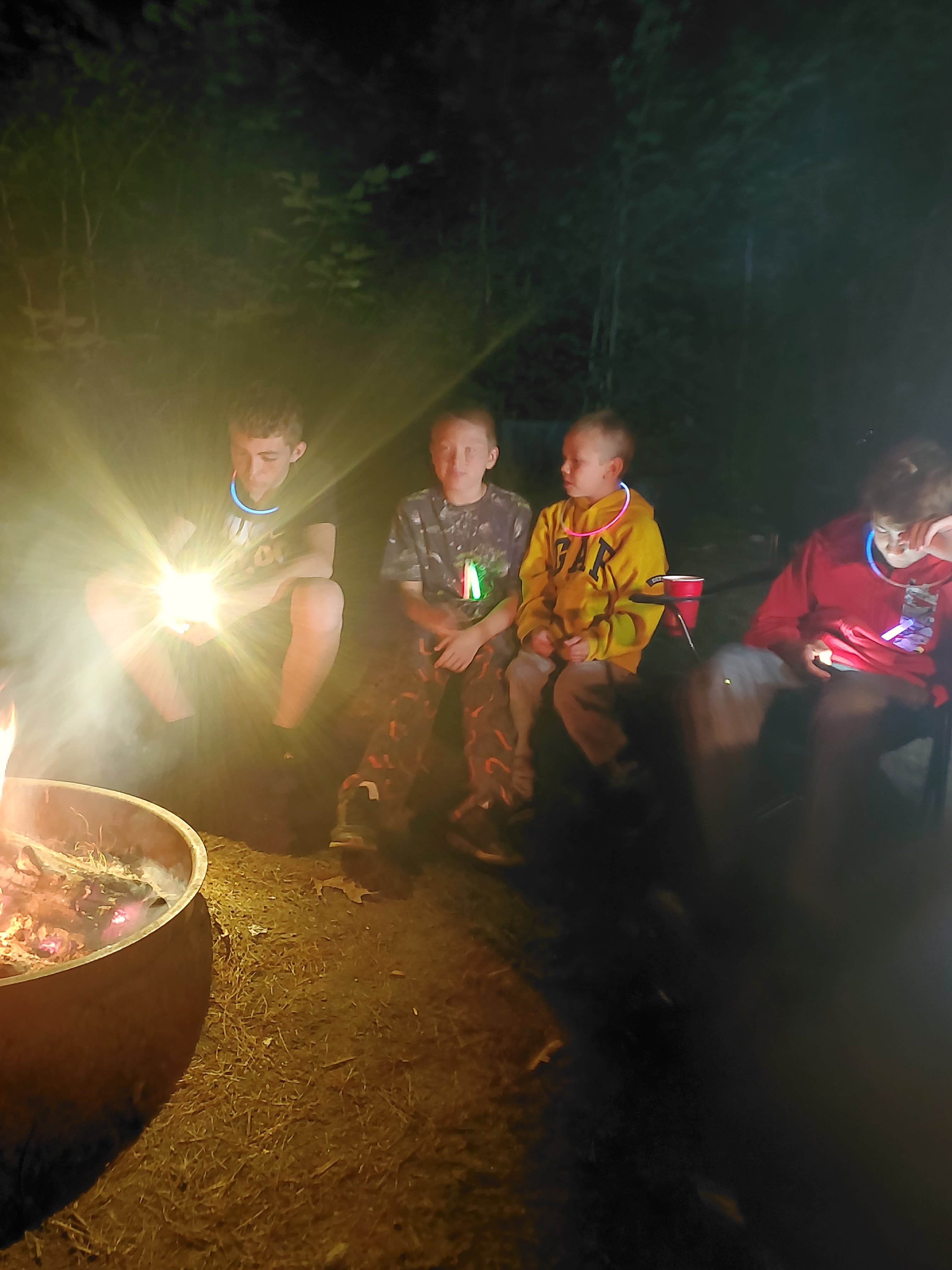 Camper-submitted photo at Greenfield State Park Campground near Warner, NH