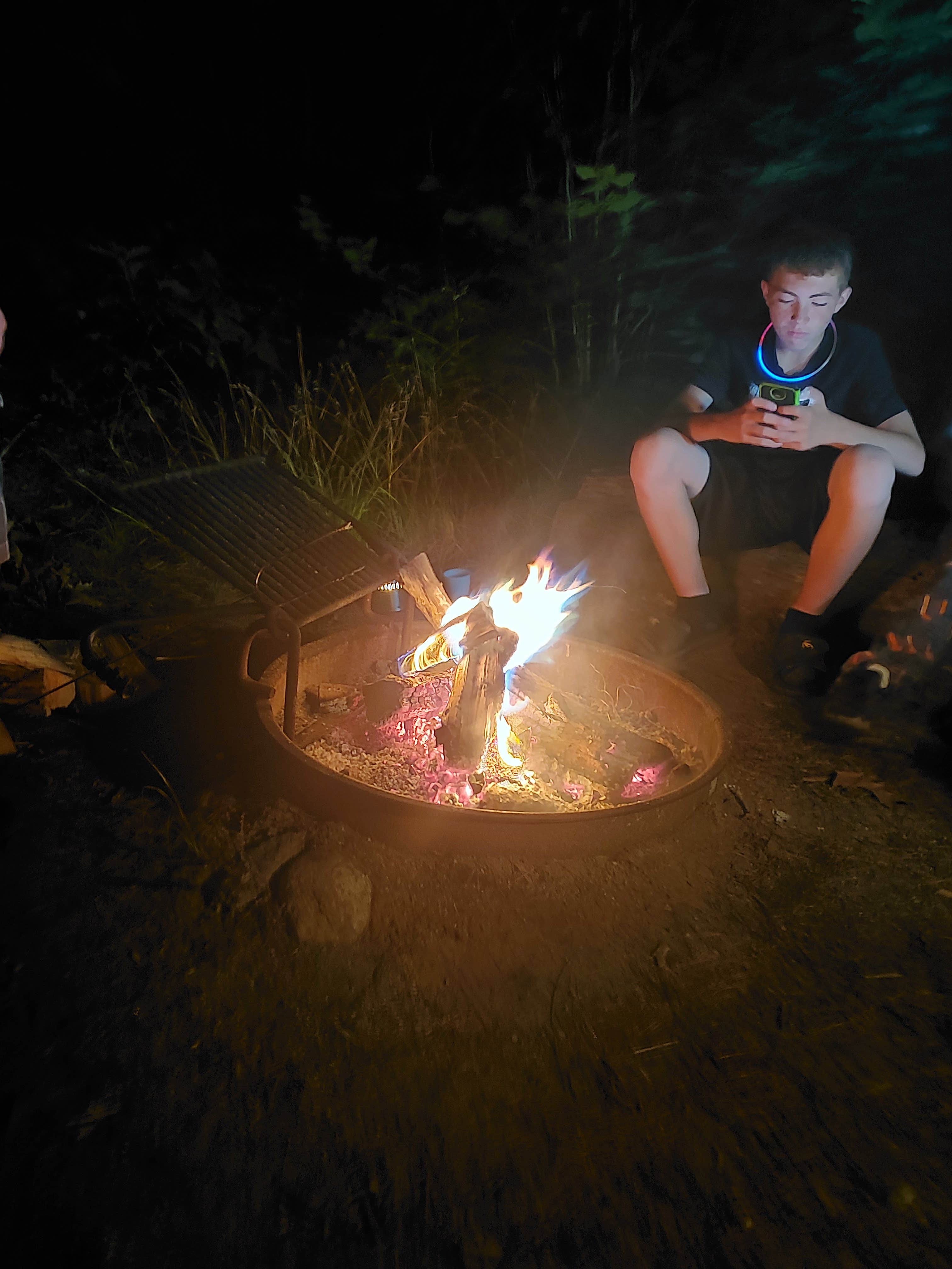 Camper-submitted photo at Greenfield State Park Campground near Warner, NH