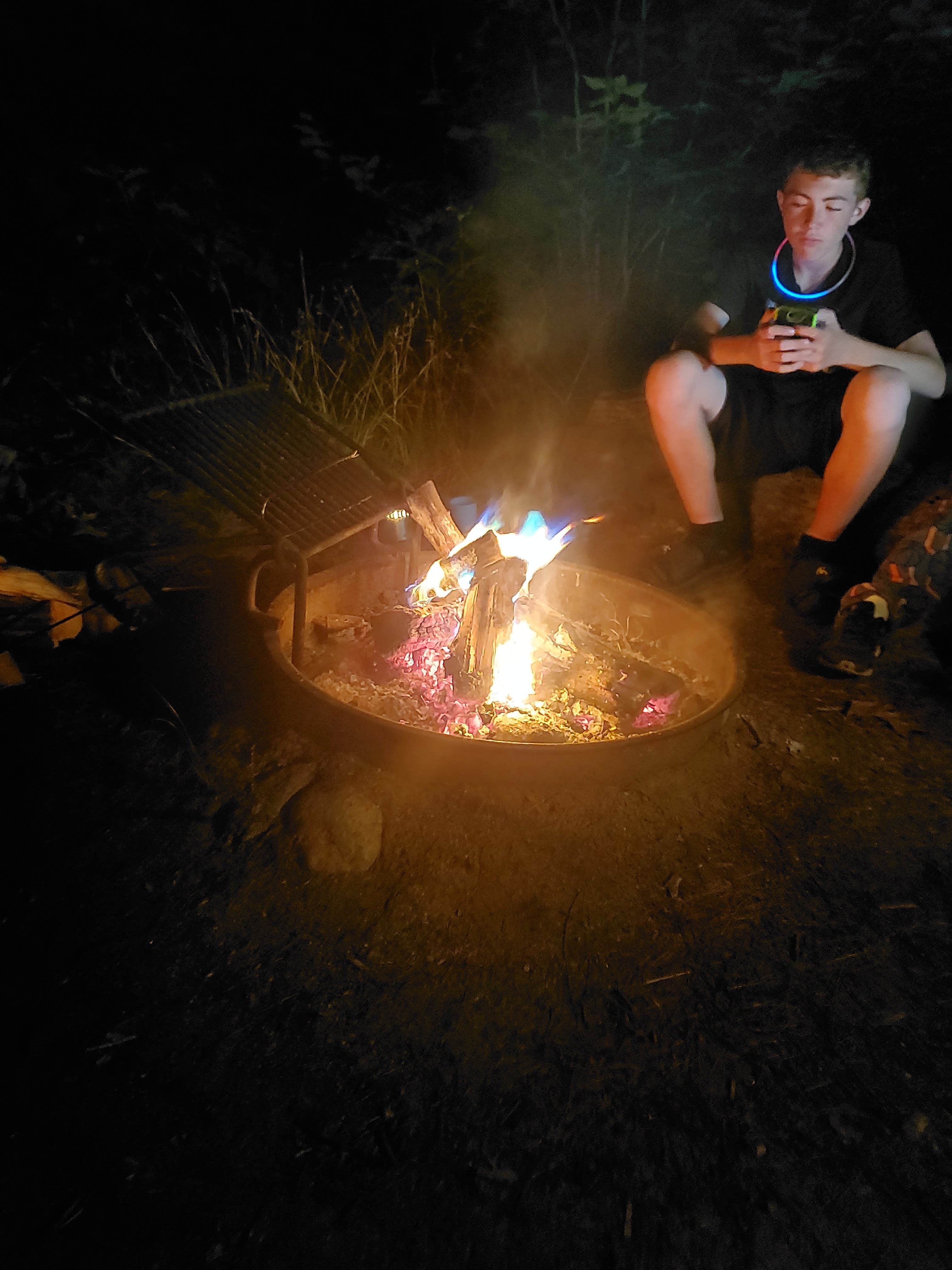 Camper-submitted photo at Greenfield State Park Campground near Warner, NH