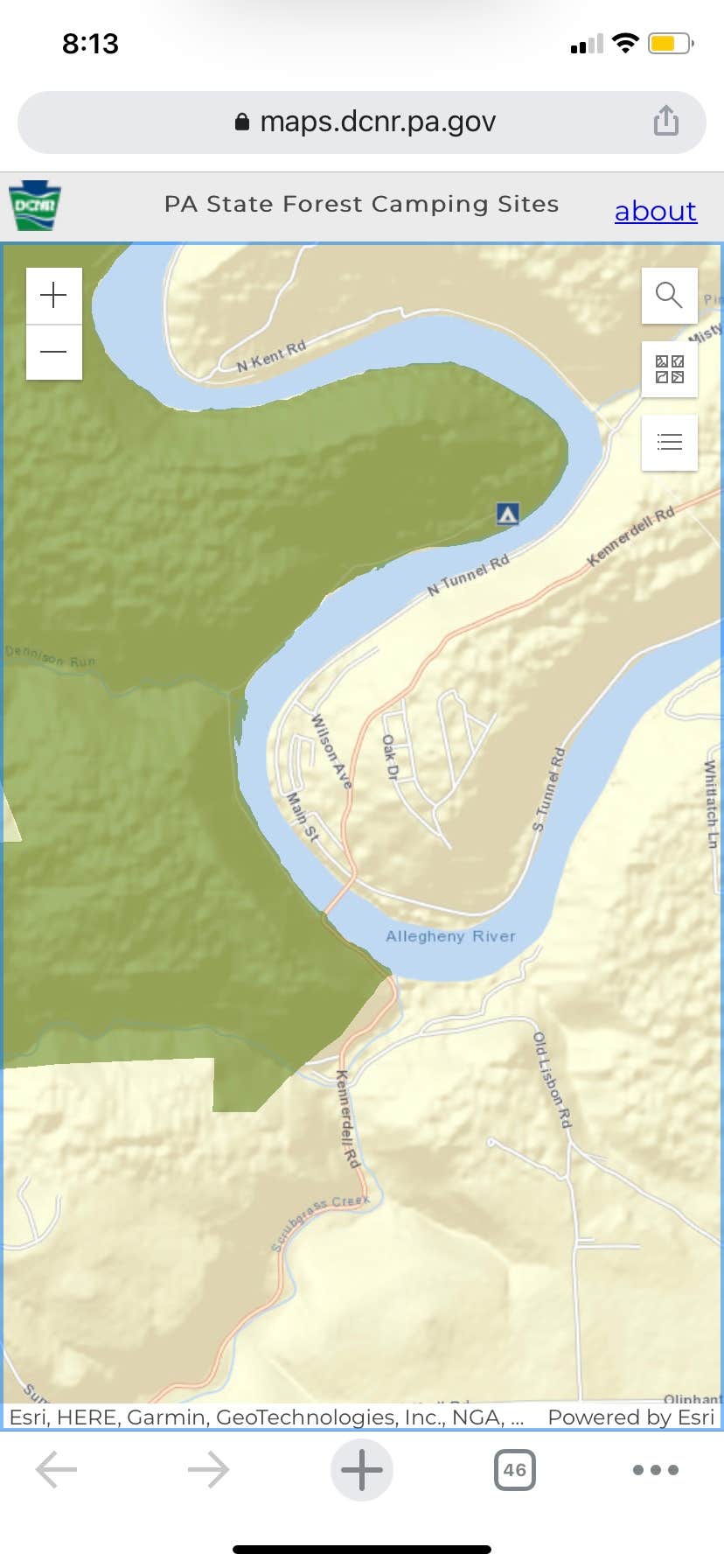 Camper-submitted photo at Danner Primitive Campground near Gibsonia, PA