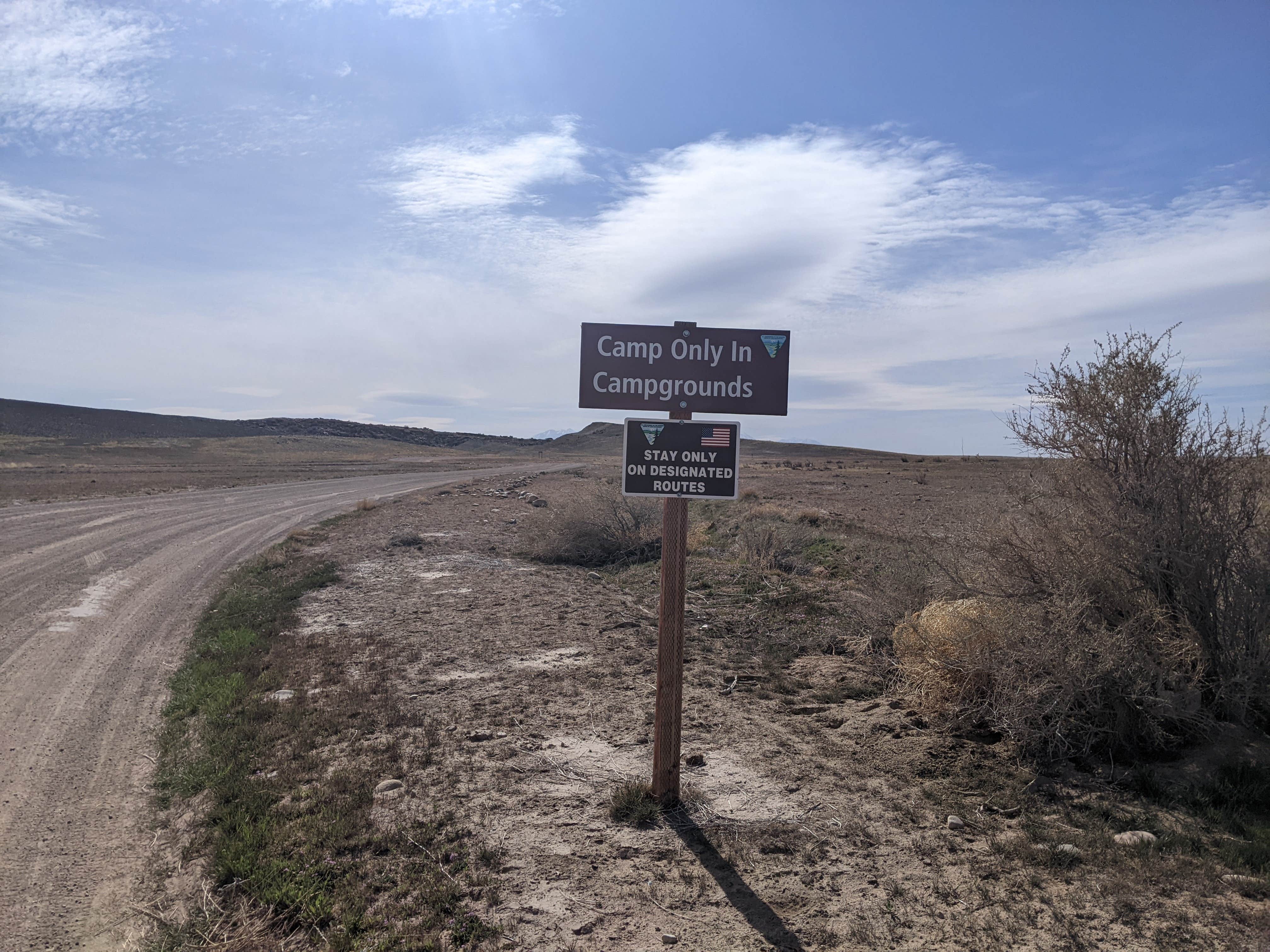 Camper submitted image from BLM North Klondike Bluffs Campground - 3