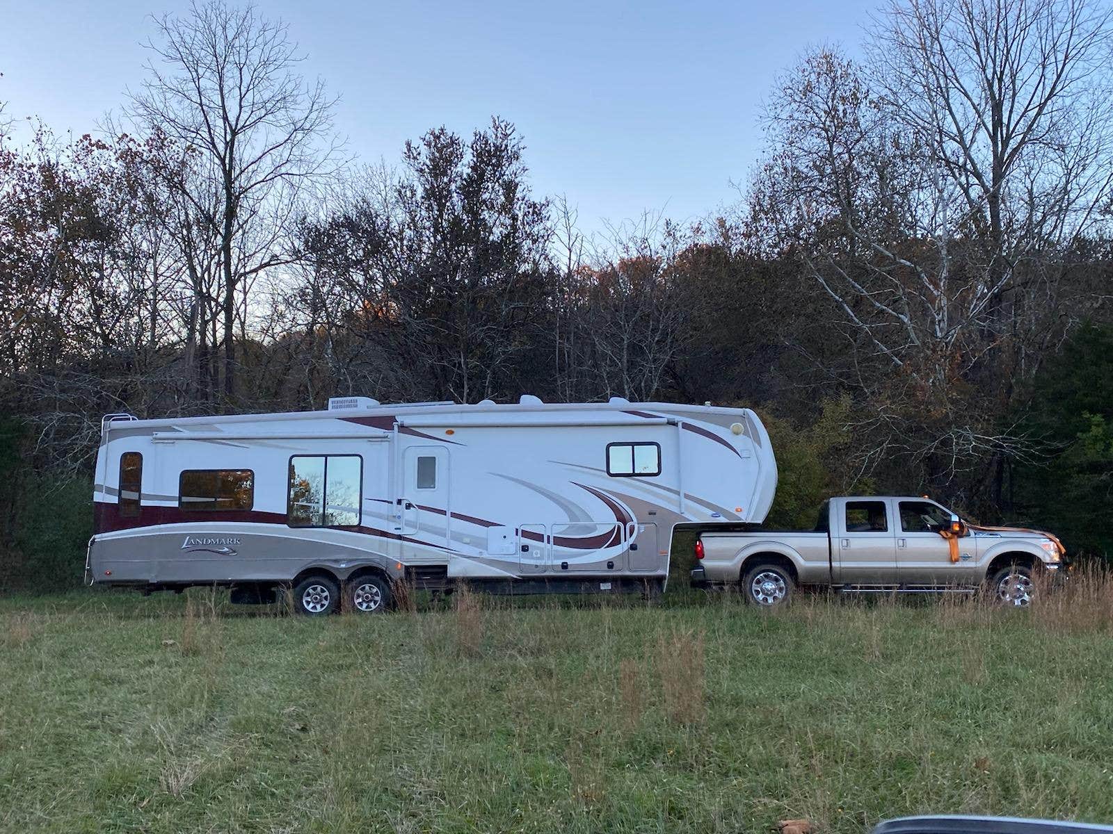 Blake B.'s photo of rv camping at Berryville Berries near Boyce, VA