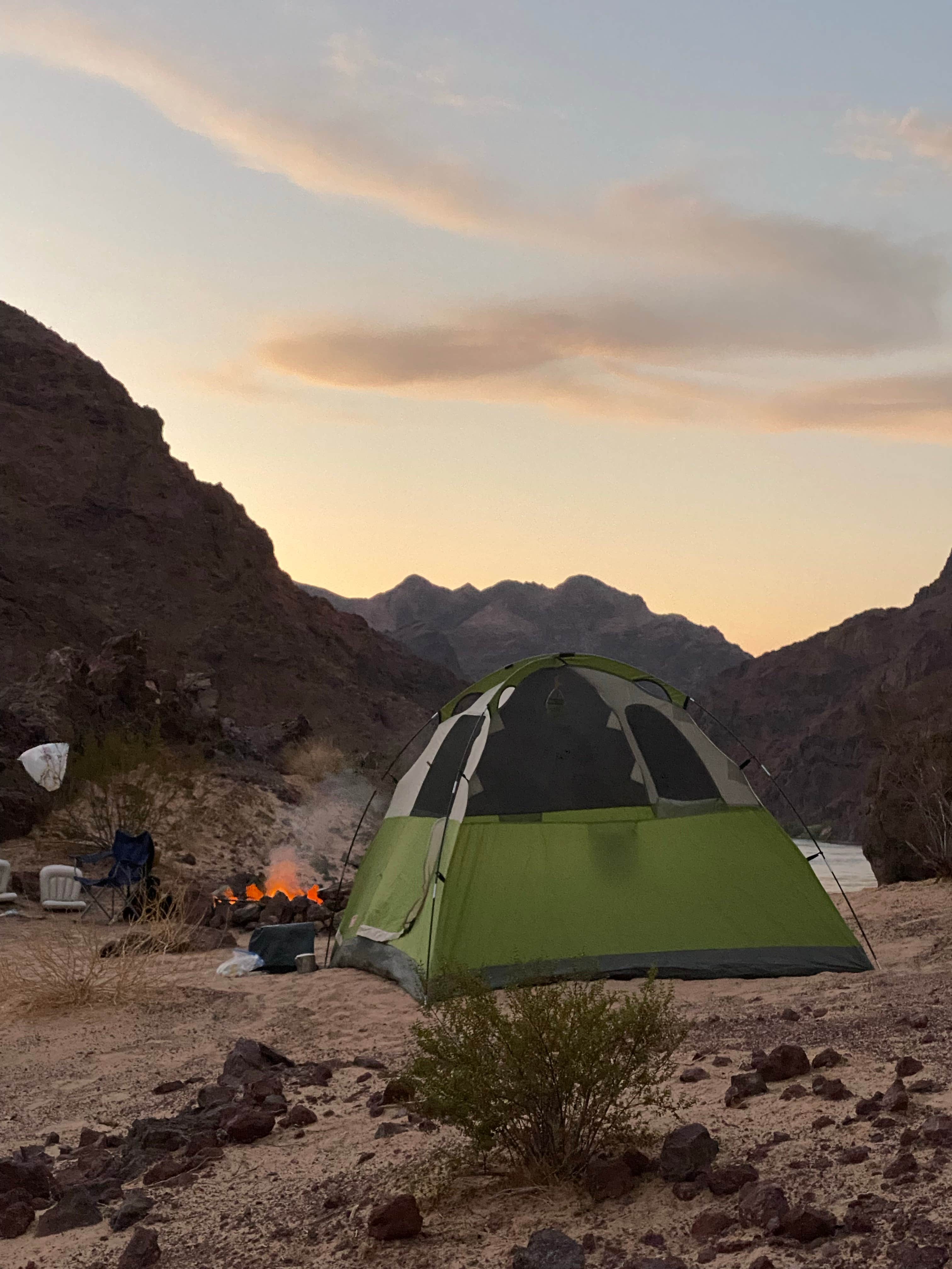 Camper-submitted photo at Arizona Hot Springs — Lake Mead National Recreation Area near Sloan, NV