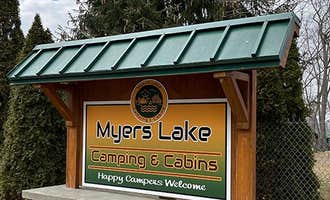 Camping near Lake Chemung Outdoor Resort: Myers Lake Campground, Cohoctah, Michigan