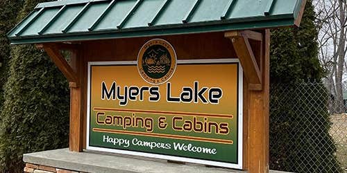 Camper submitted image from Myers Lake Camping & Cabins