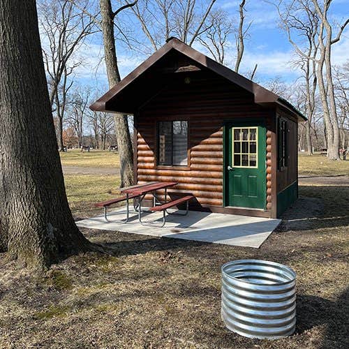 Saraj B.'s photo of a cabin at Myers Lake Camping & Cabins near Flint, MI