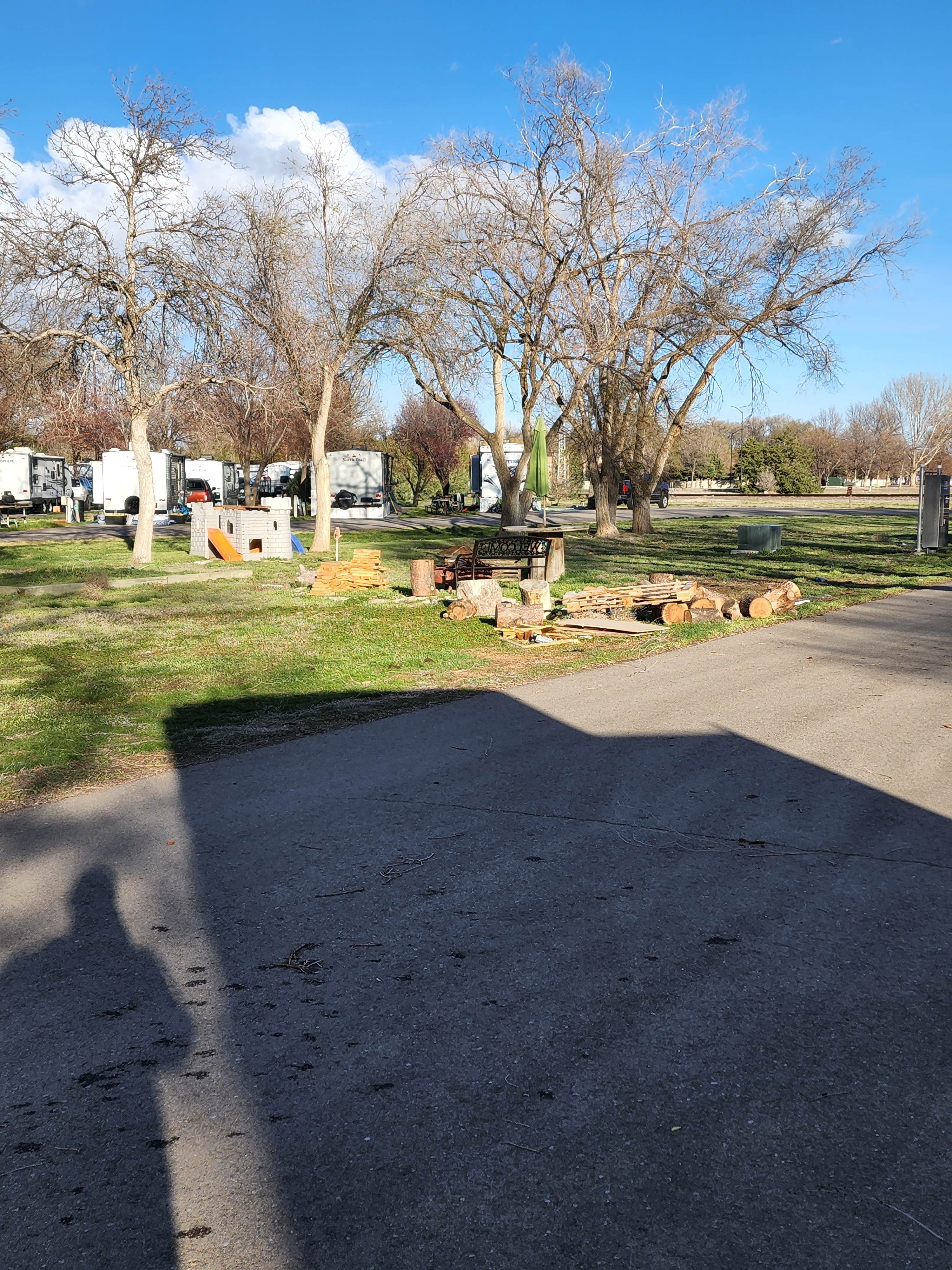 Camper-submitted photo at Military Park Mountain Home AFB FamCamp near Mountain Home, ID