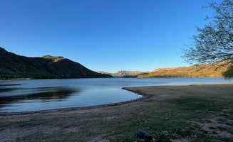 Matt M.'s photo of camping with pets at Burnt Corral Campground near Tonto National Forest