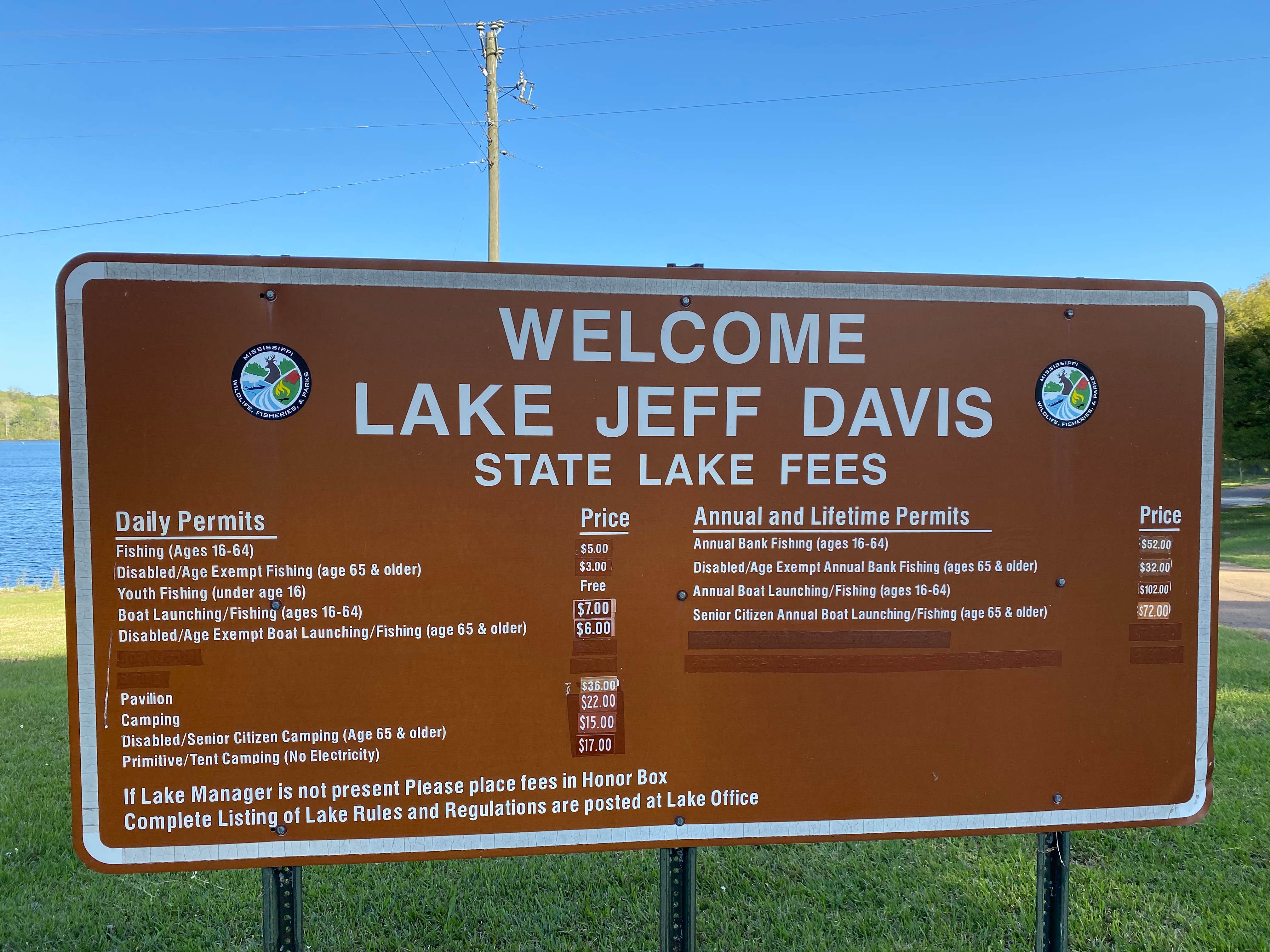 Camper-submitted photo at Lake Jeff Davis near Holly Springs, MS