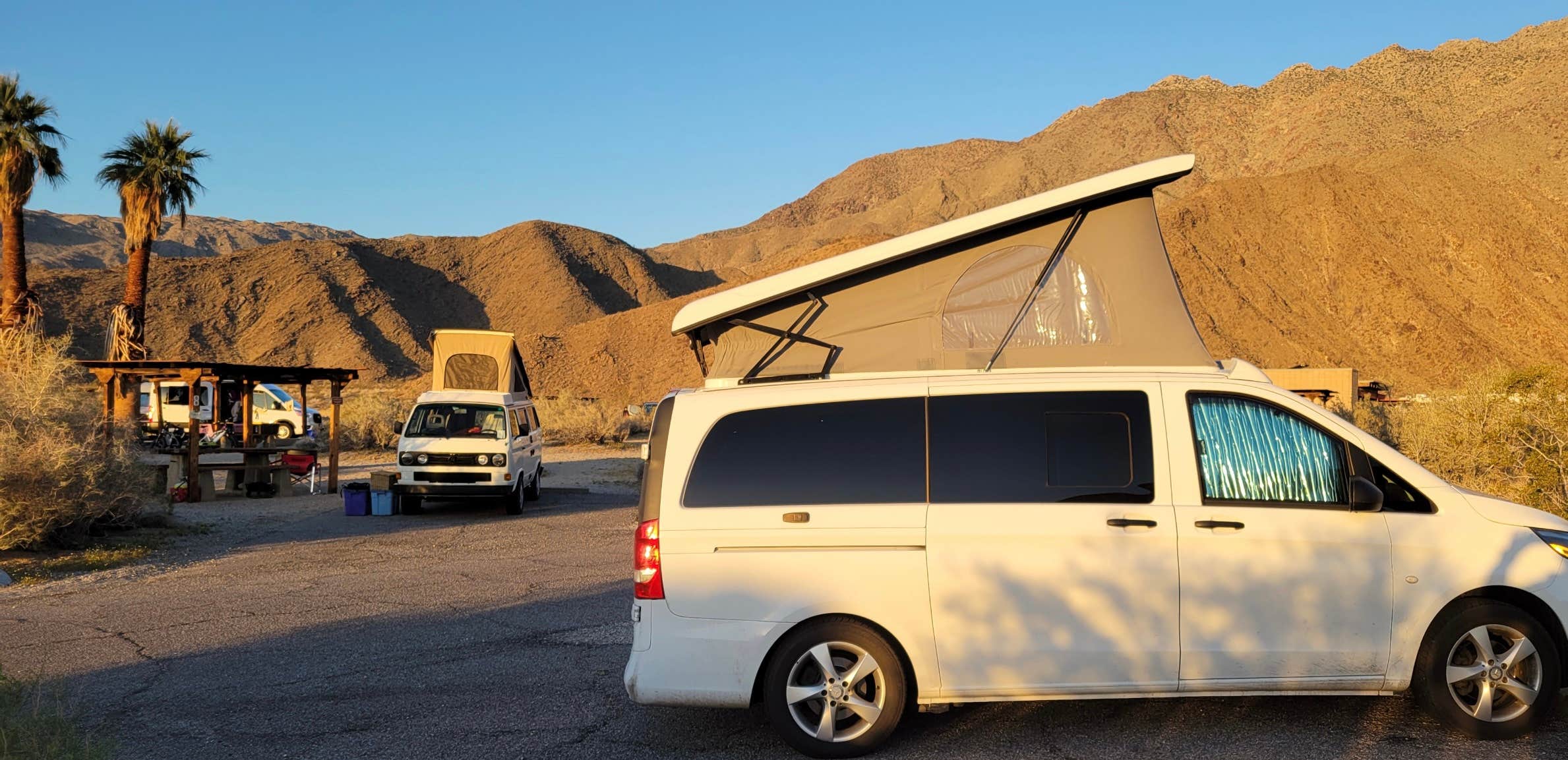 Lee D.'s photo of rv camping at Borrego Palm Canyon Campground — Anza-Borrego Desert State Park near Ocotillo Wells, CA