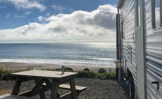 Michelle B.'s photo of rv camping at Sea and Sand RV Park near Seal Rock, OR
