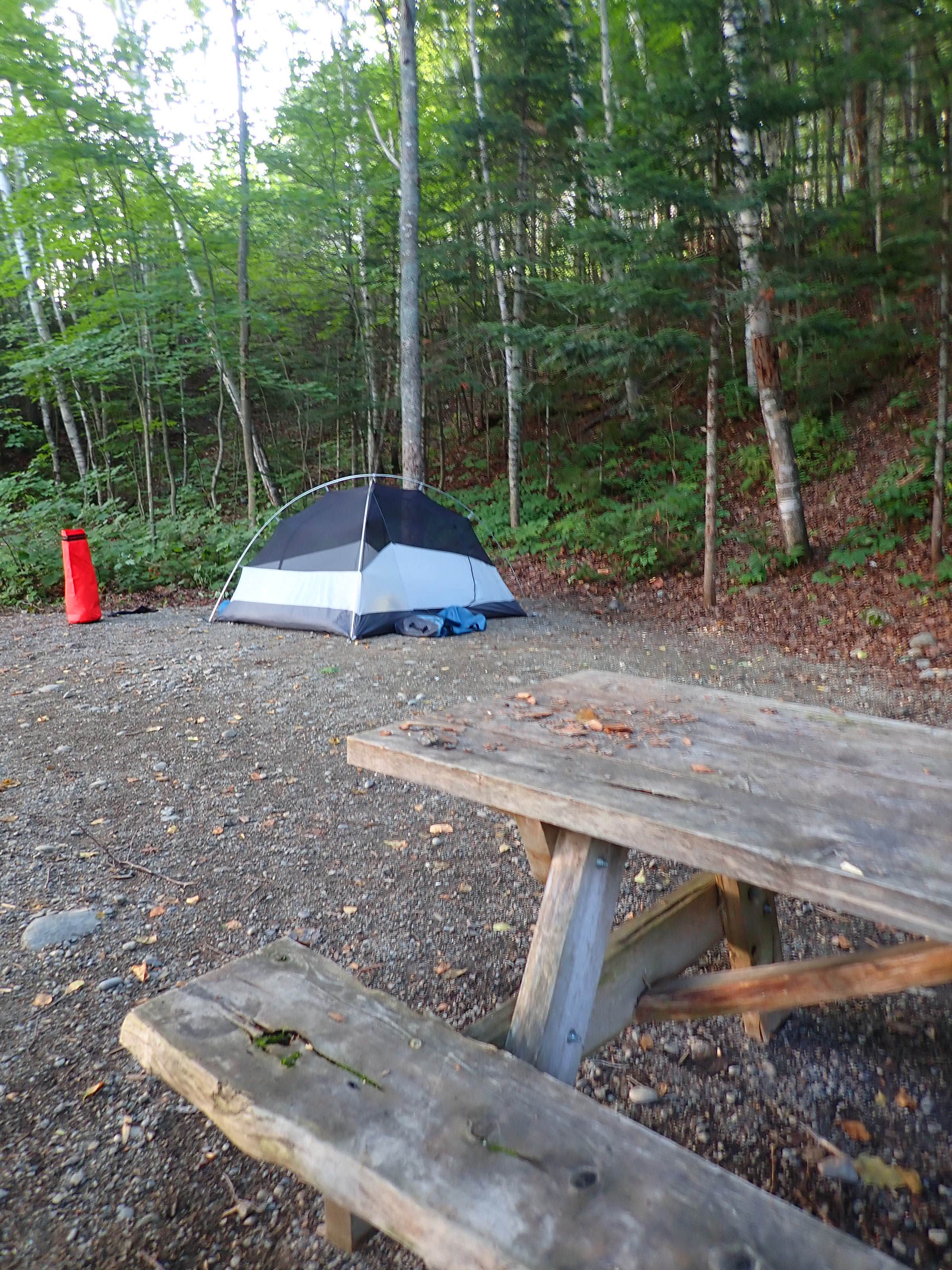 Camper-submitted photo at Big Eddy near Caratunk, ME