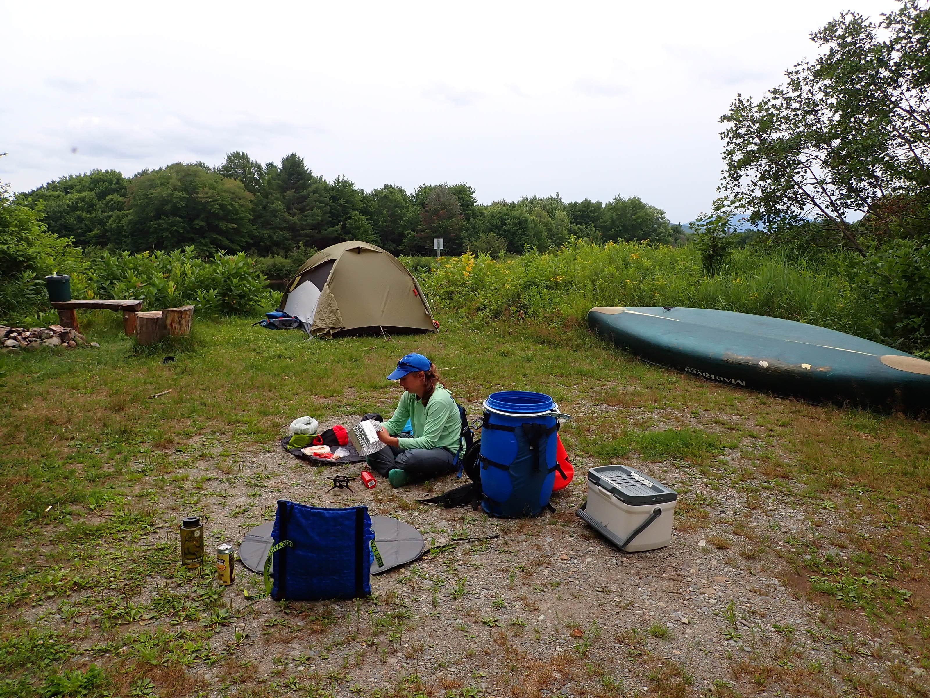 Camper-submitted photo at Philbrick Landing near Madison, ME