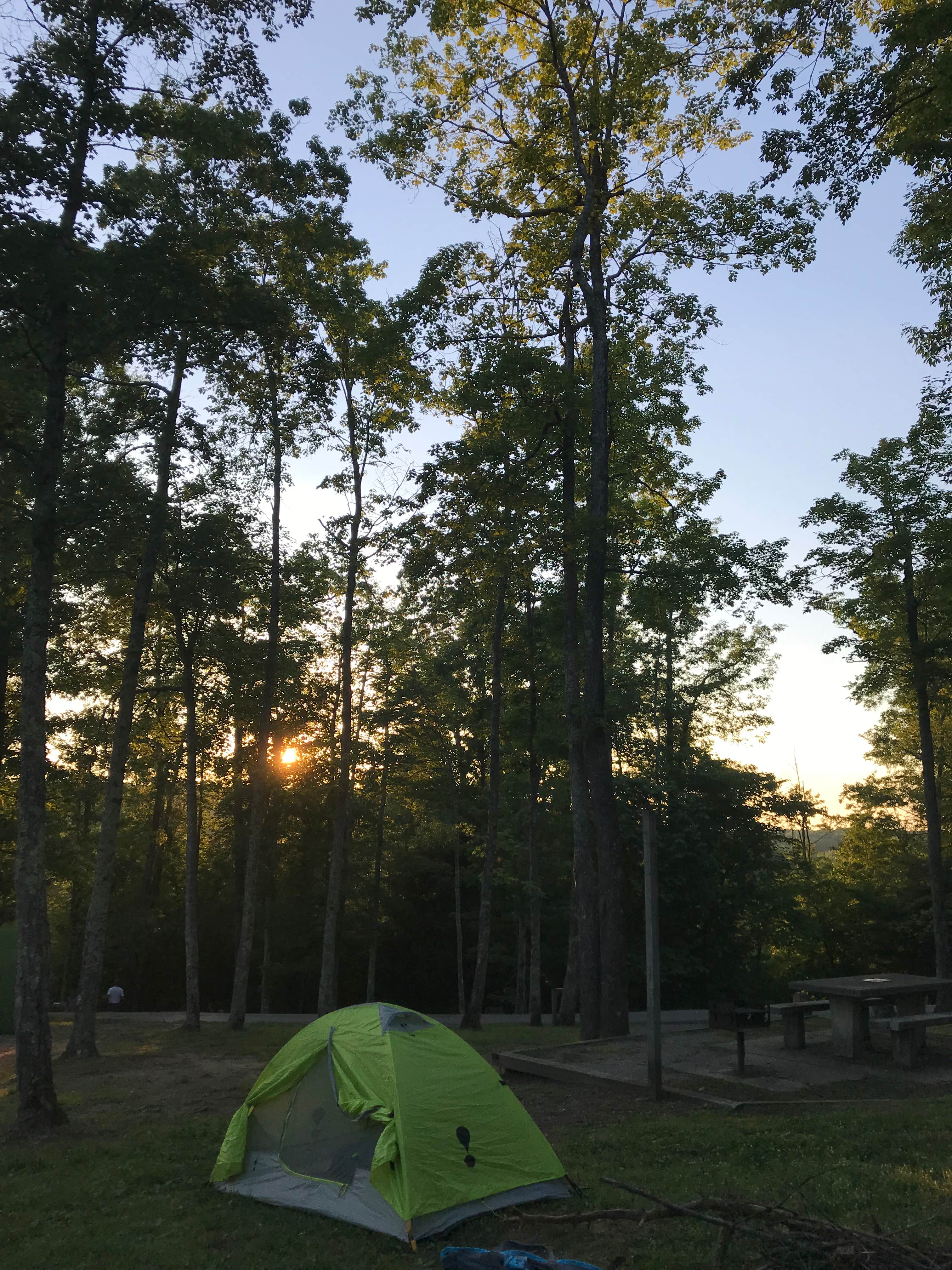Katie W.'s photo at Pickett CCC Memorial State Park Campground near Rugby, TN