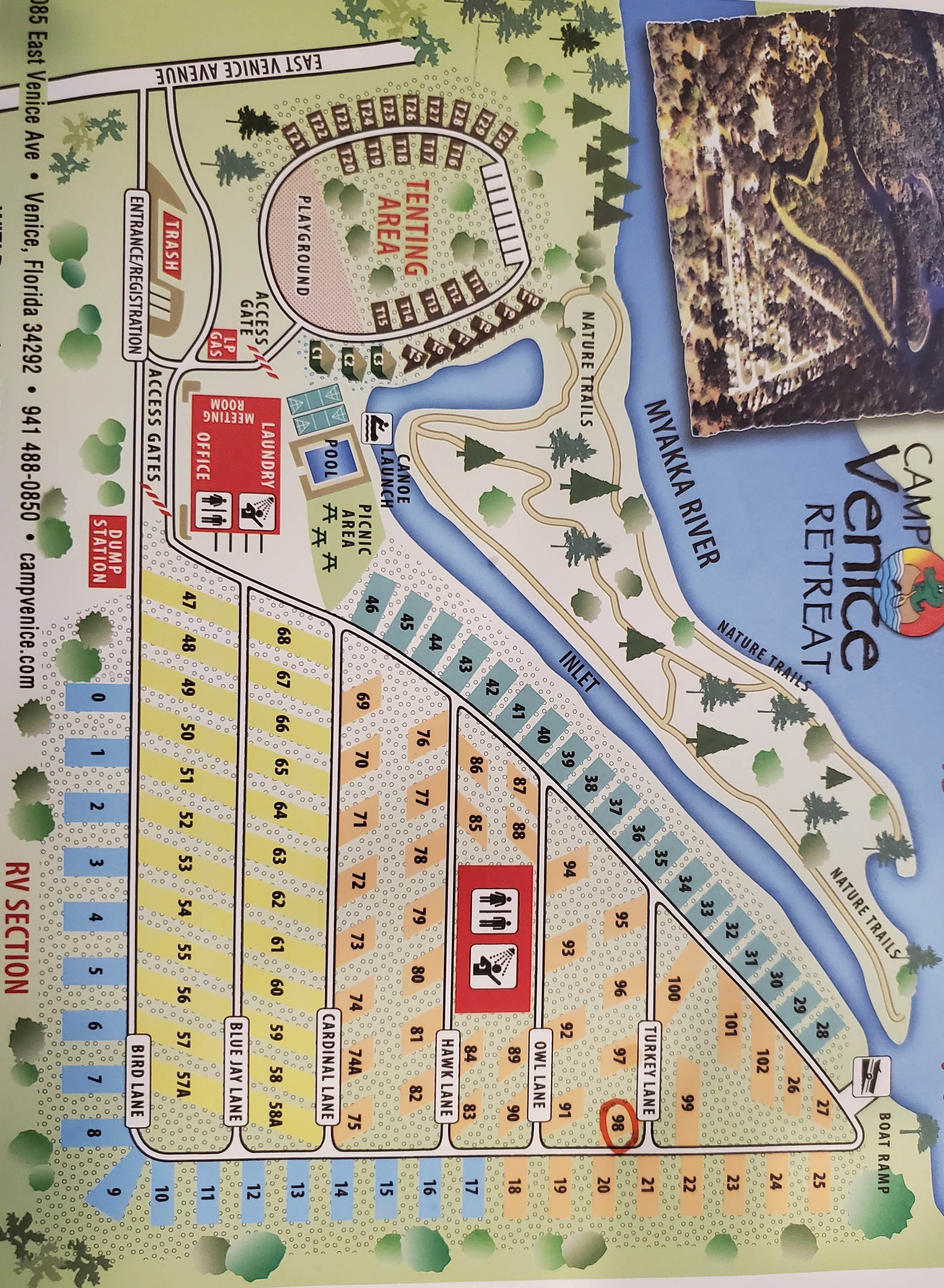 Camper-submitted photo at Camp Venice Retreat near St. James City, FL