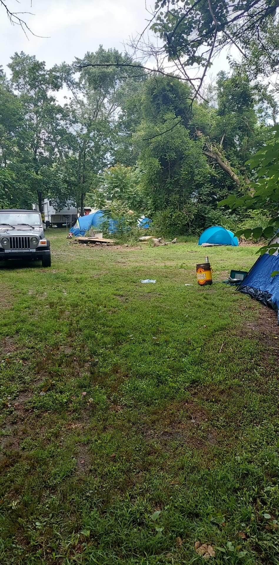 Mike S.'s photo of tent camping at Blueberry Morning near Thornton, PA