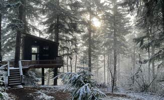 Marty J.'s photo of a cabin at The Klickitat Treehouse near Wishram, WA