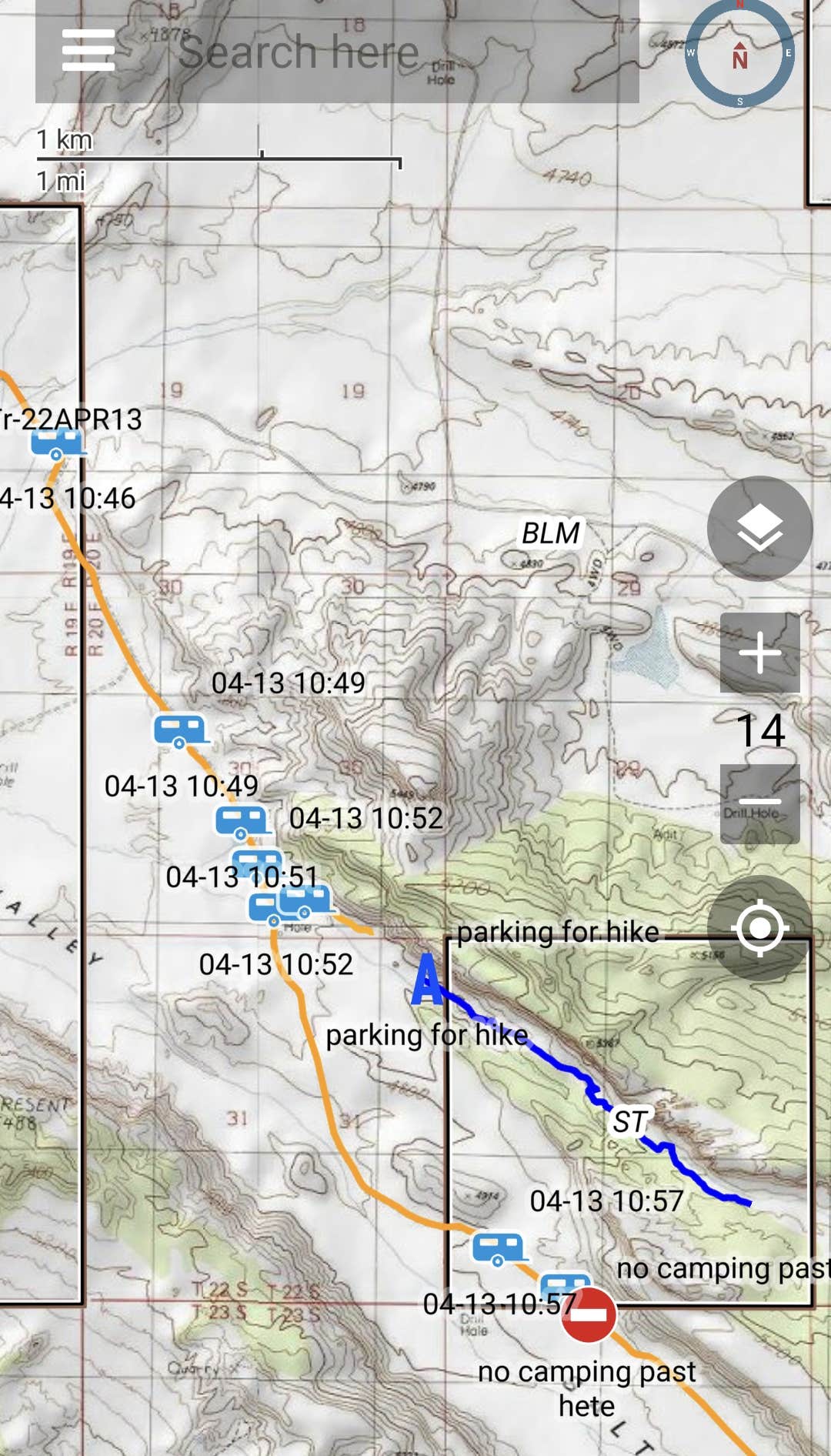 Camper-submitted photo at BLM Salt Valley Road Dispersed Camping near Thompson, UT