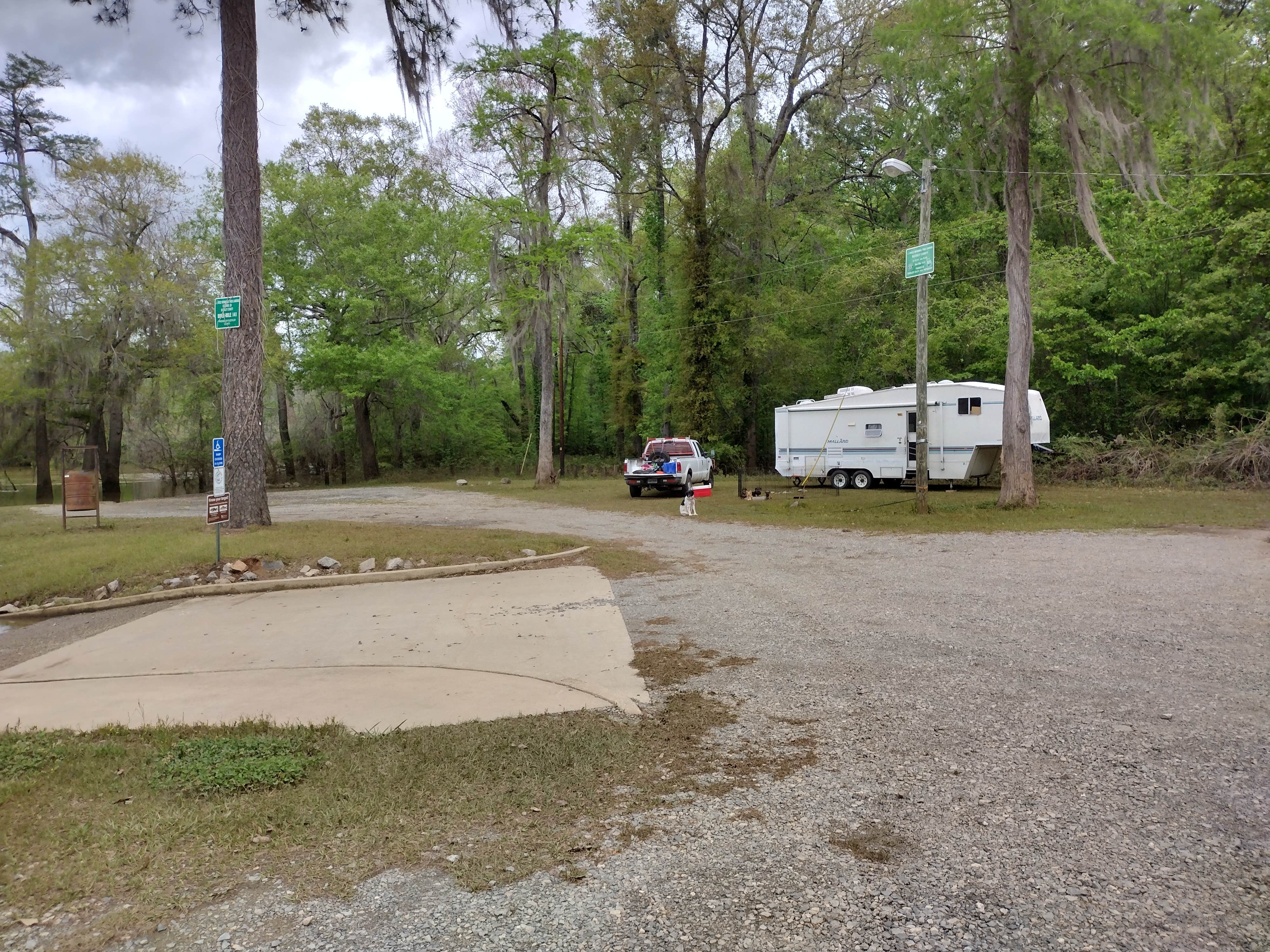 Camper submitted image from James Dykes Memorial Park Campsite - 1