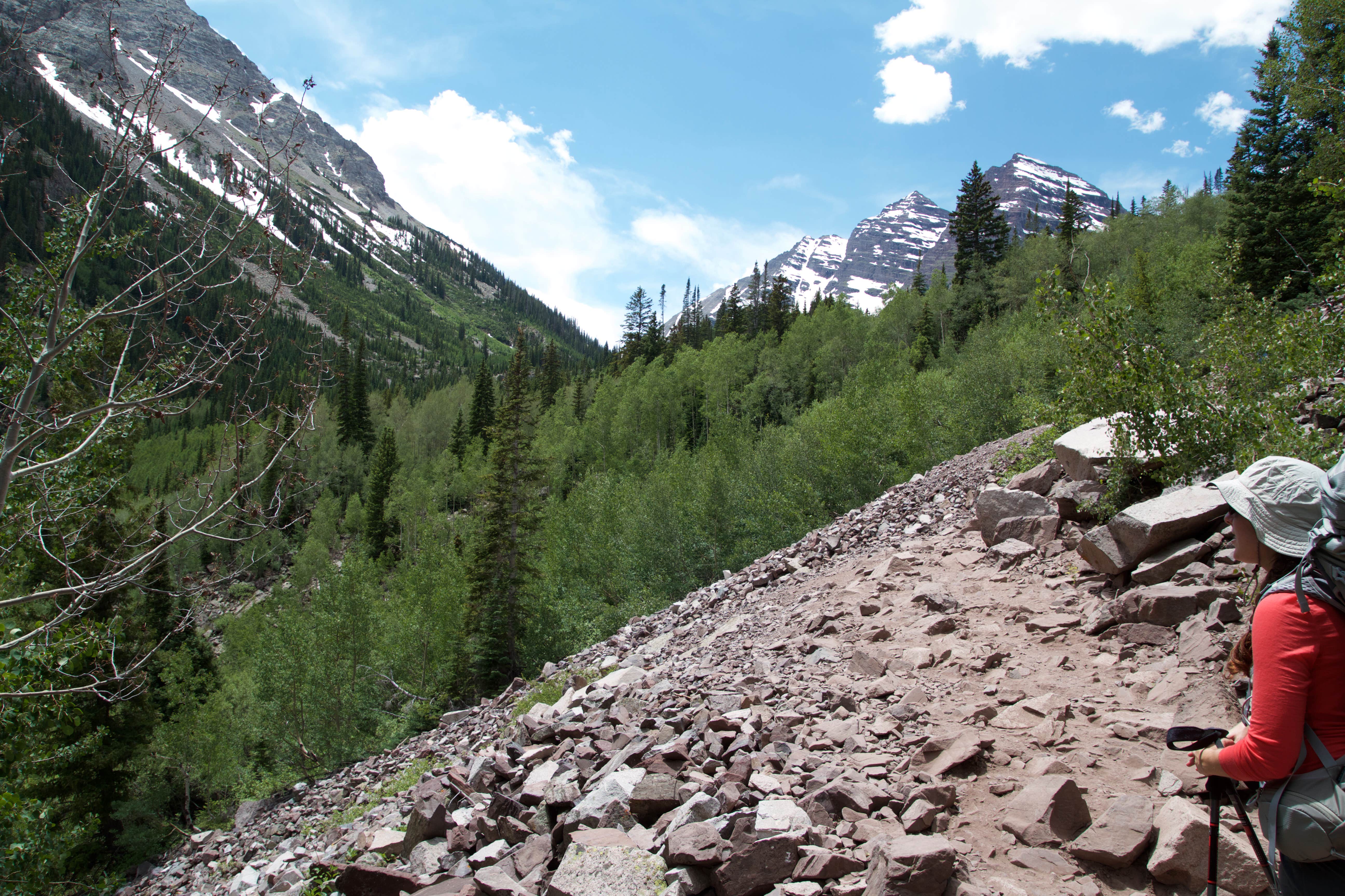 Camper submitted image from Four Pass Loop - West Maroon to Buckskin - 3