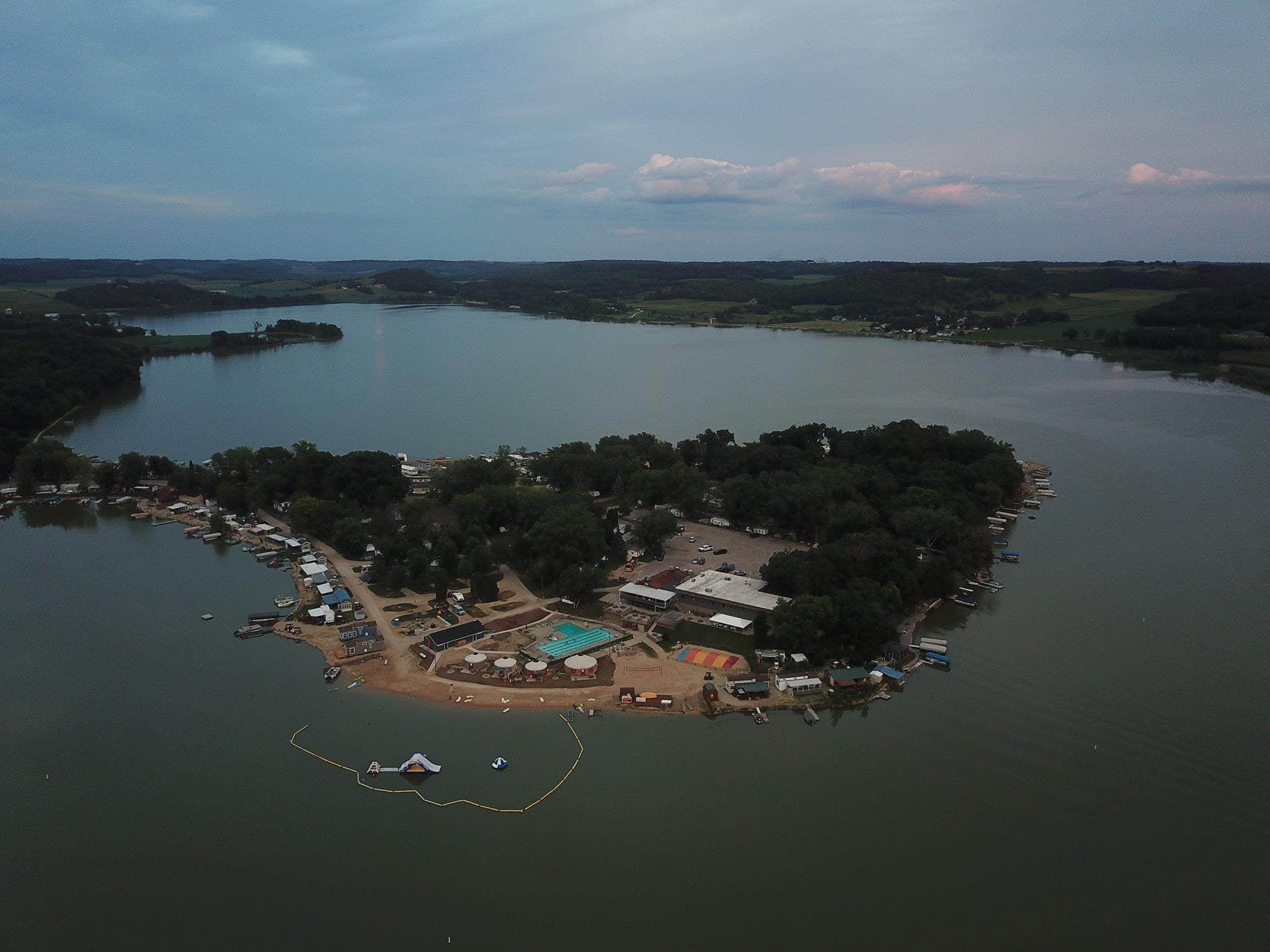 Camper-submitted photo at Crystal Lake Campground near Oregon, WI
