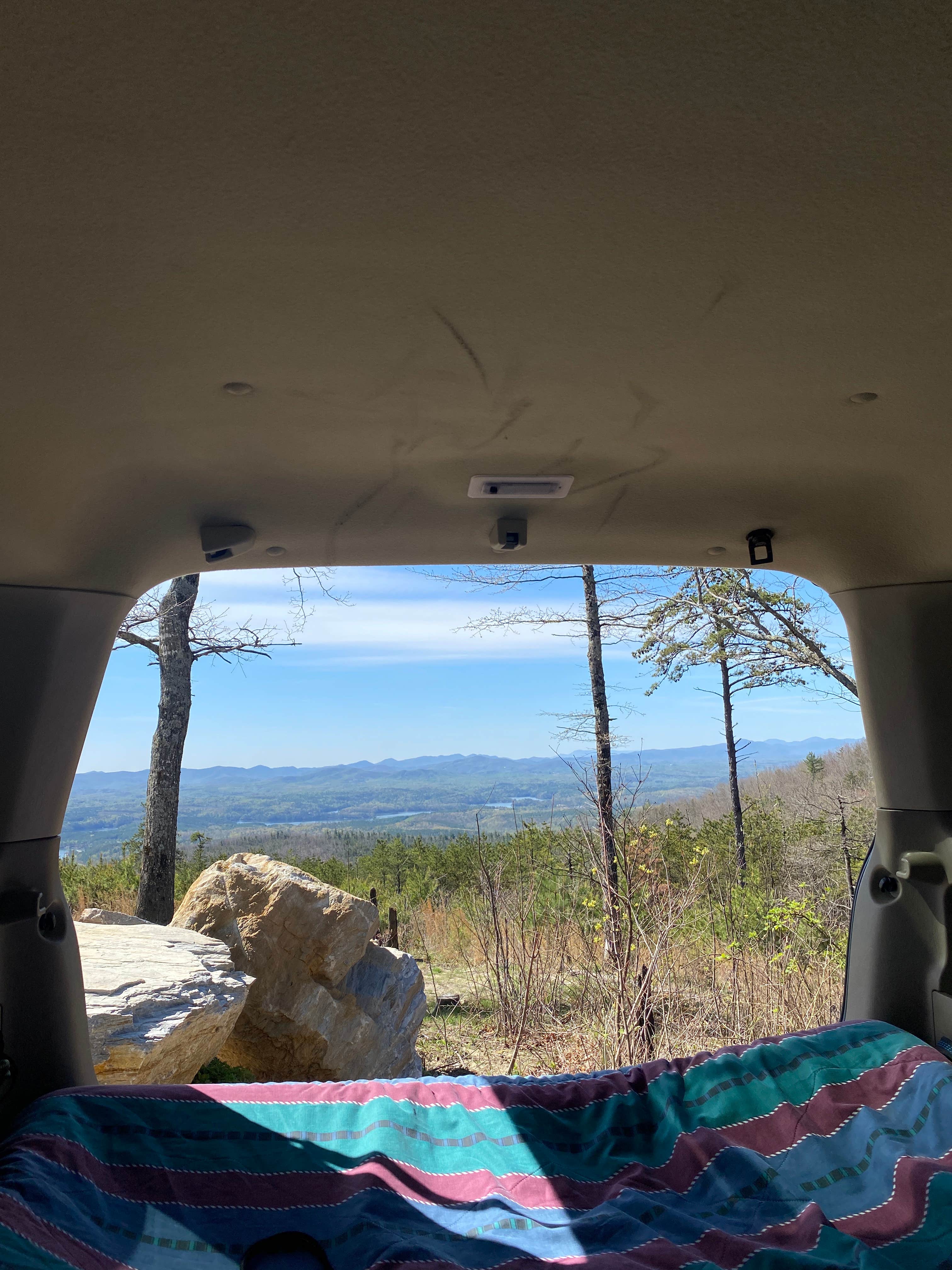 Alec's photo of a dispersed camping area at Old NC 105 - Dispersed Camping near Linville Falls, NC