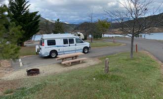 Camping near Jackson Wellsprings: Point RV Park at Emigrant Lake, Ashland, Oregon