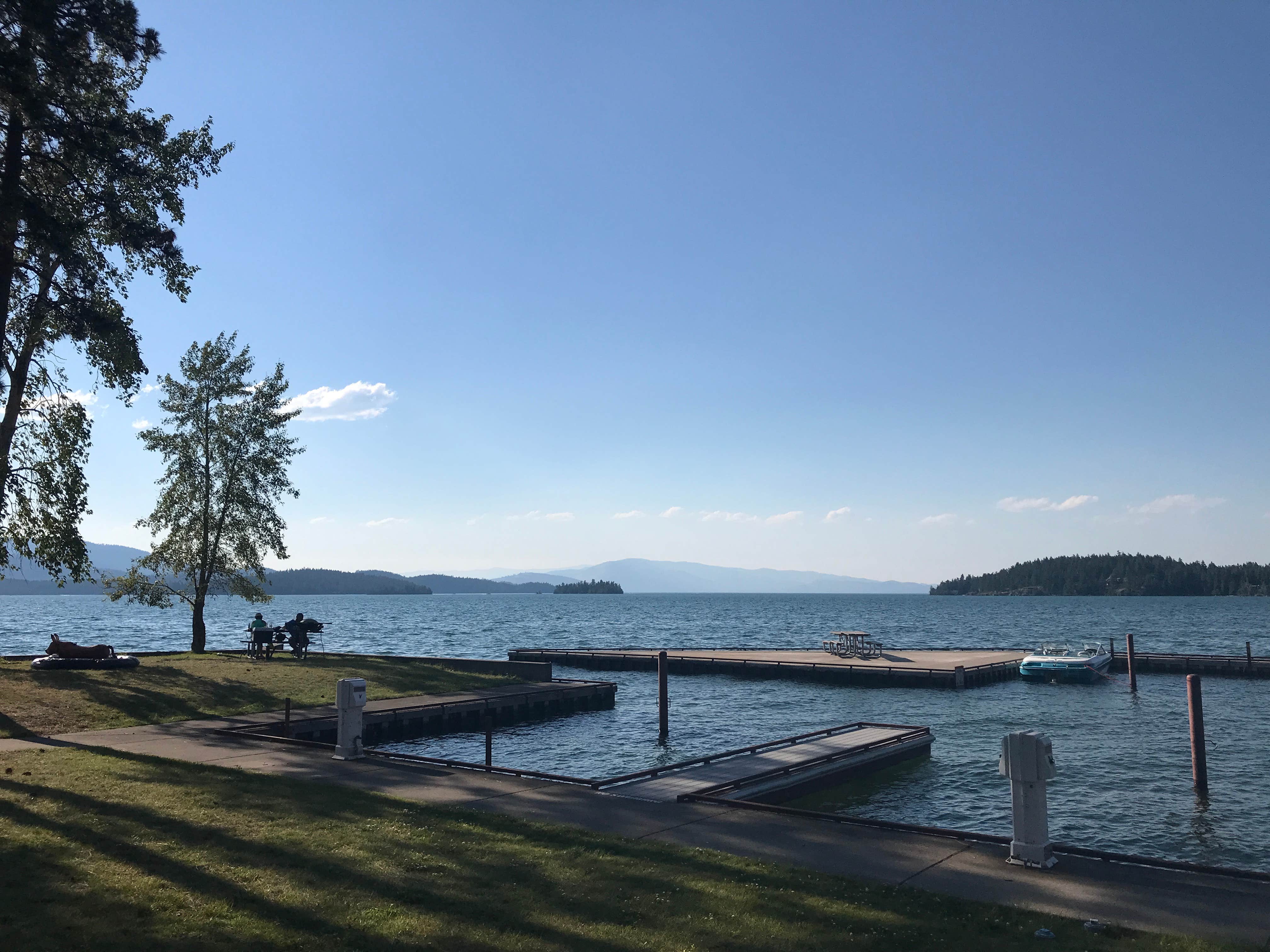 Camper submitted image from Finley Point Unit — Flathead Lake State Park - 2
