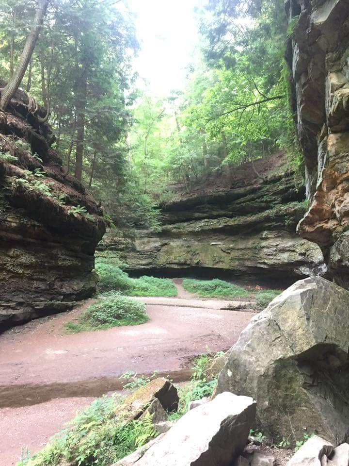 Camper-submitted photo at Turkey Run State Park Campground near Plainfield, IN