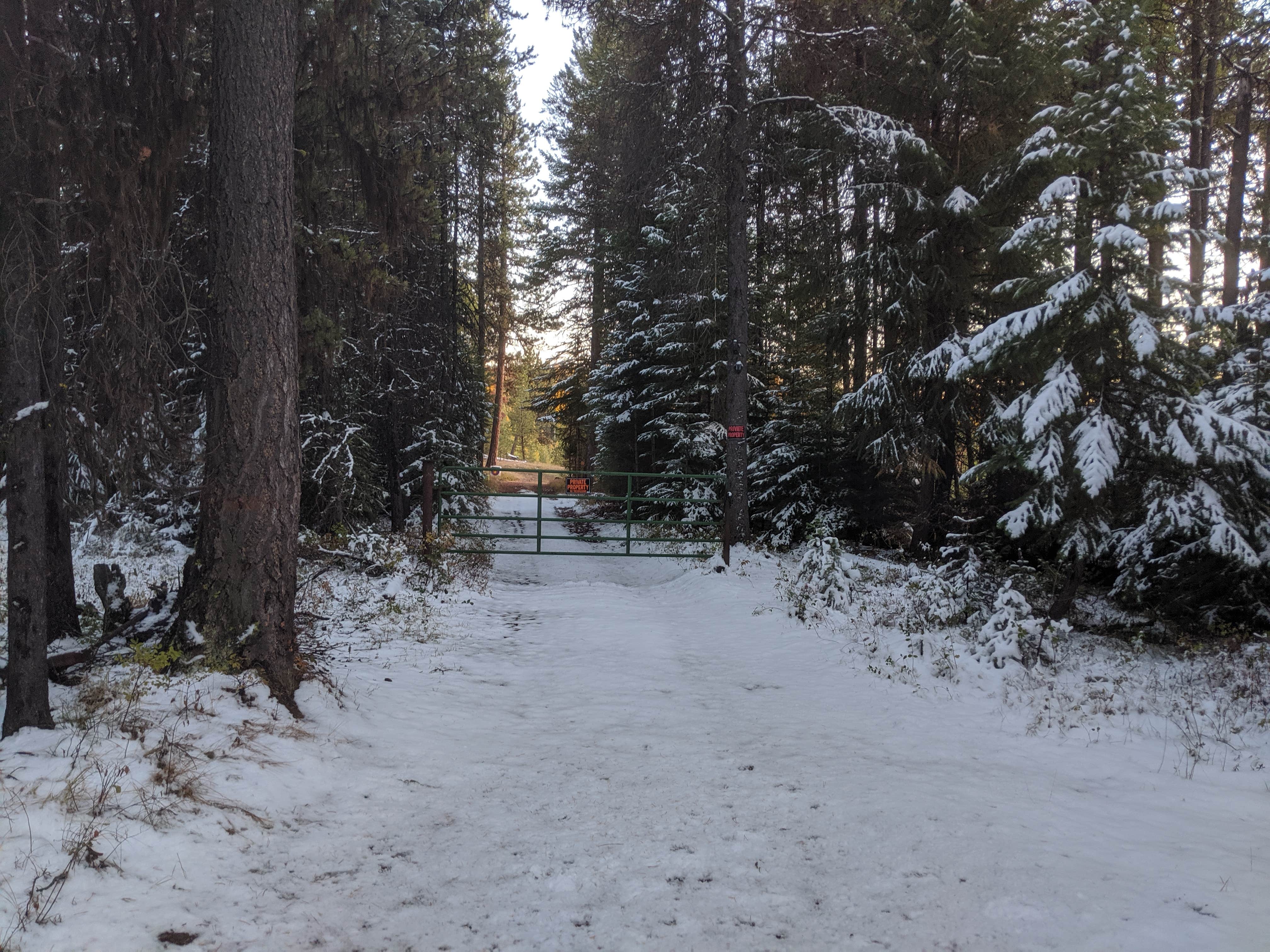 Camper-submitted photo at The High Road Cabin (two) TENT Spots near Meacham, OR