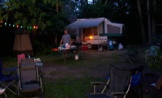 Camping near Pike Lake Campground — Kettle Moraine State Forest-Pike Lake Unit: Lake Lenwood Beach and Campground, West Bend, Wisconsin