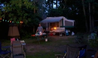 Camping near Pike Lake Campground — Kettle Moraine State Forest-Pike Lake Unit: Lake Lenwood Beach and Campground, West Bend, Wisconsin