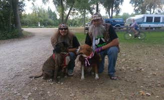 justin's photo of camping with pets at Indian Trails Campground near Neshkoro, WI