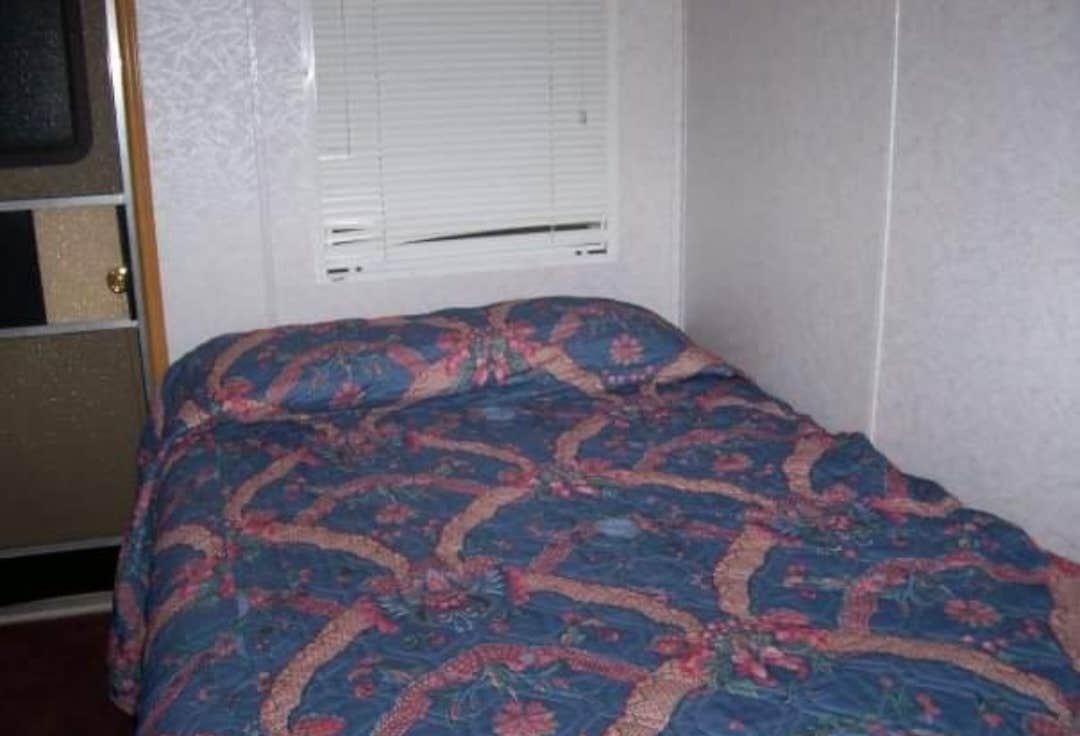 justin's photo of glamping accommodations at Christmas Mountain Village Campground near Baraboo, WI