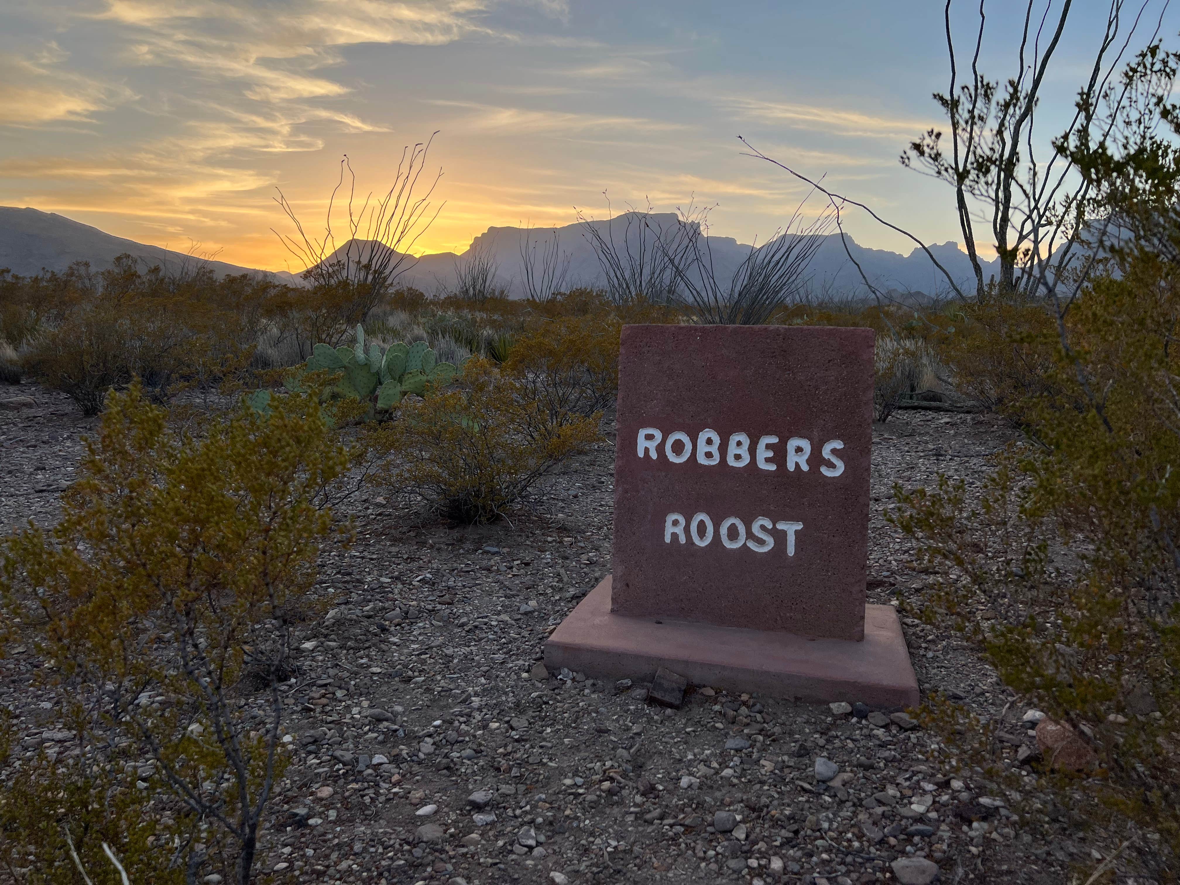 Camper-submitted photo at Robbers Roost Primitive Campsite — Big Bend National Park near Big Bend National Park