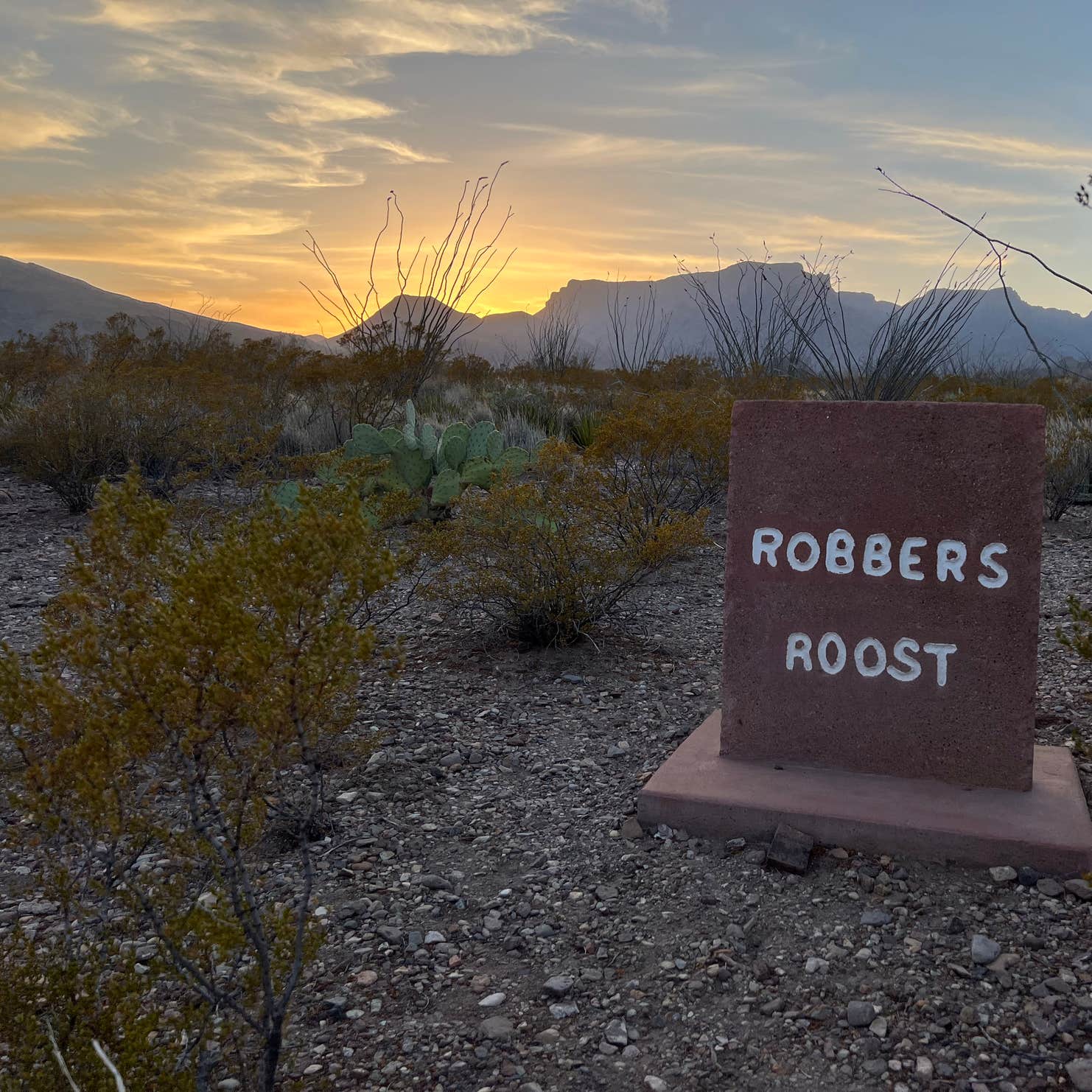 Robbers Roost Primitive Campsite — Big Bend National Park | Big Bend ...