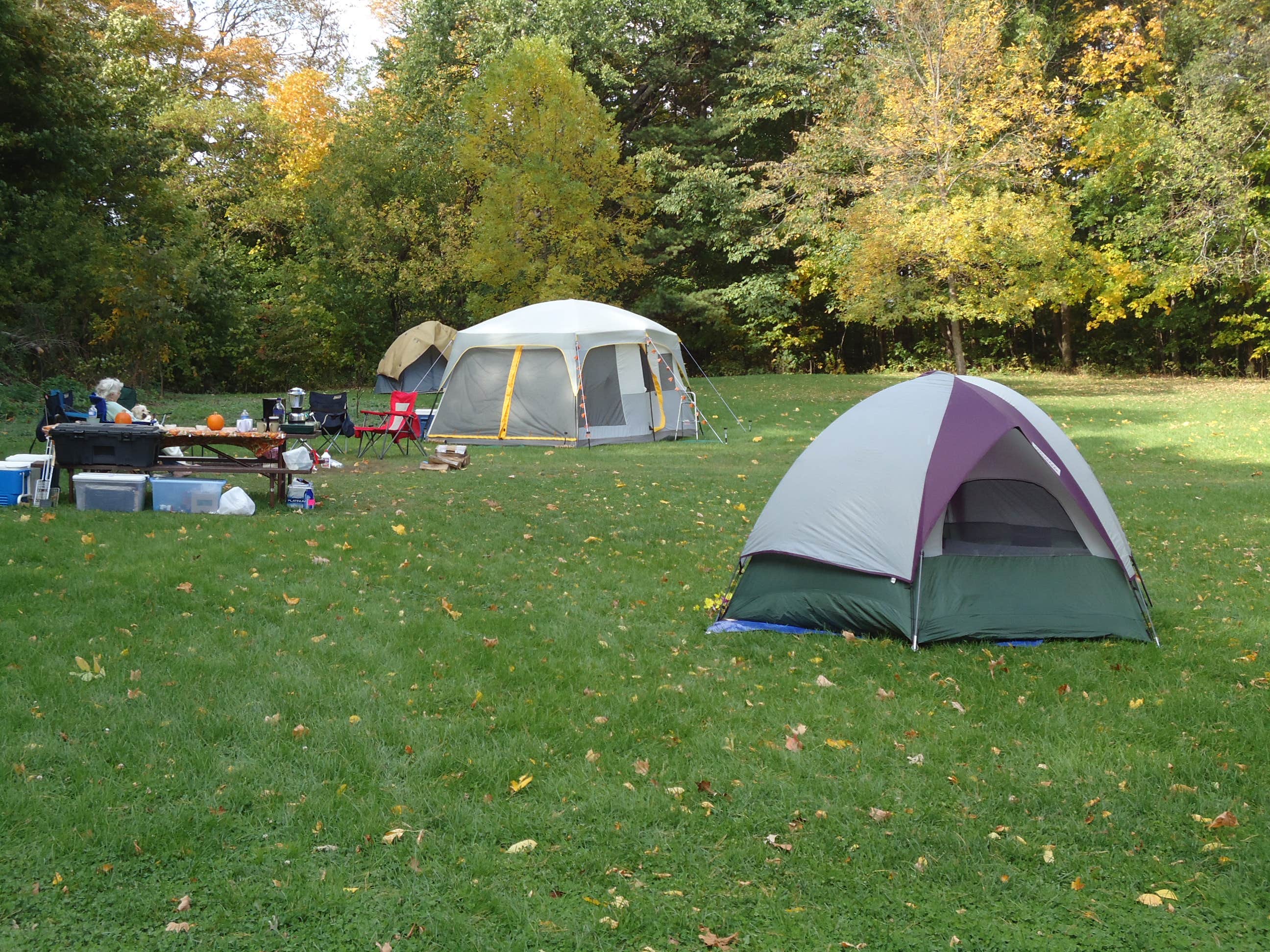 Julie L.'s photo at Ice Age Campground — Devils Lake State Park near Black Earth, WI