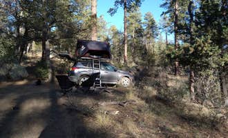 Camping near Upper Wolf Creek Group: C101 Wolf Creek Road Dispersed Camping, Prescott National Forest, Arizona