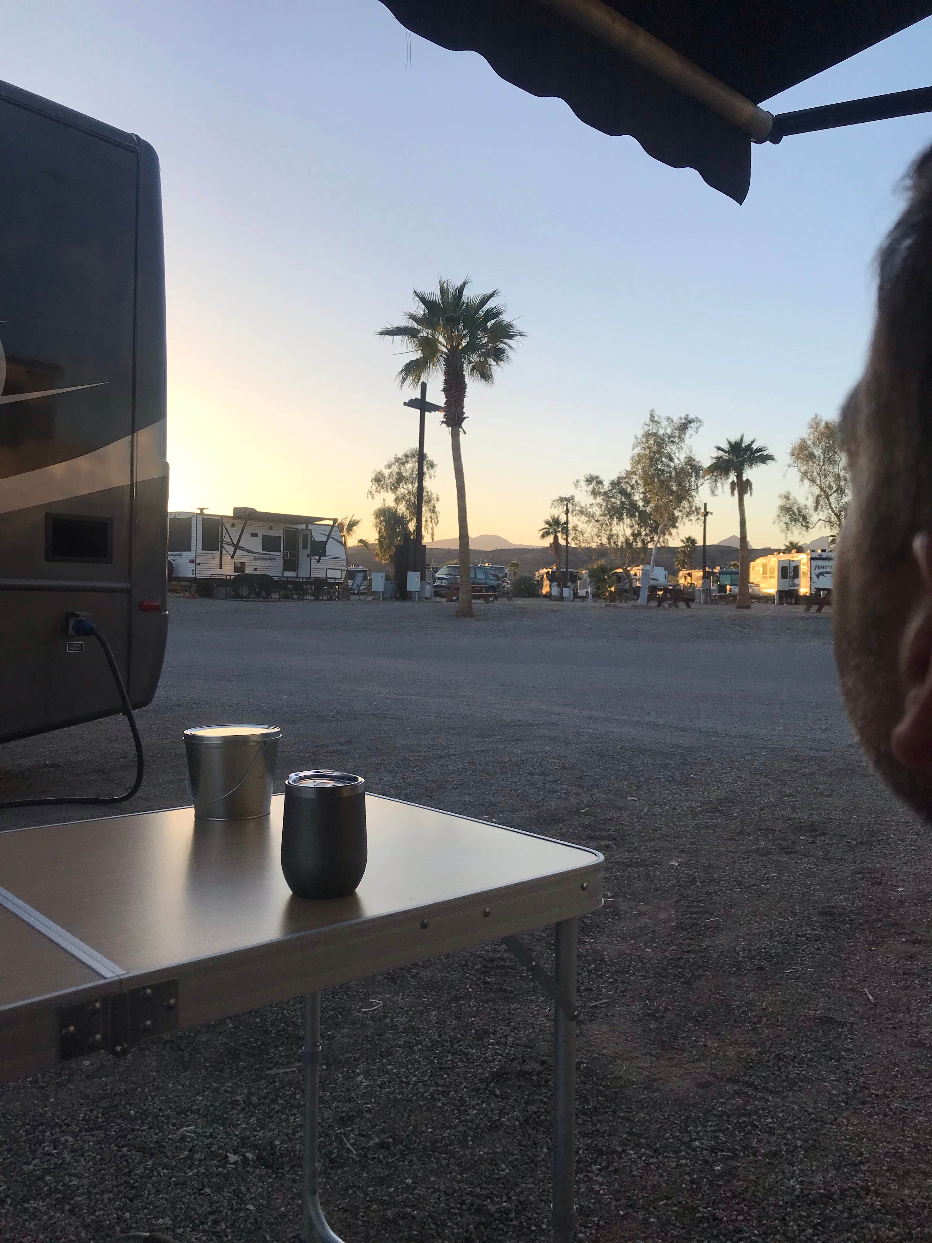 Camper-submitted photo at Emerald Cove Resort near Parker Dam, CA