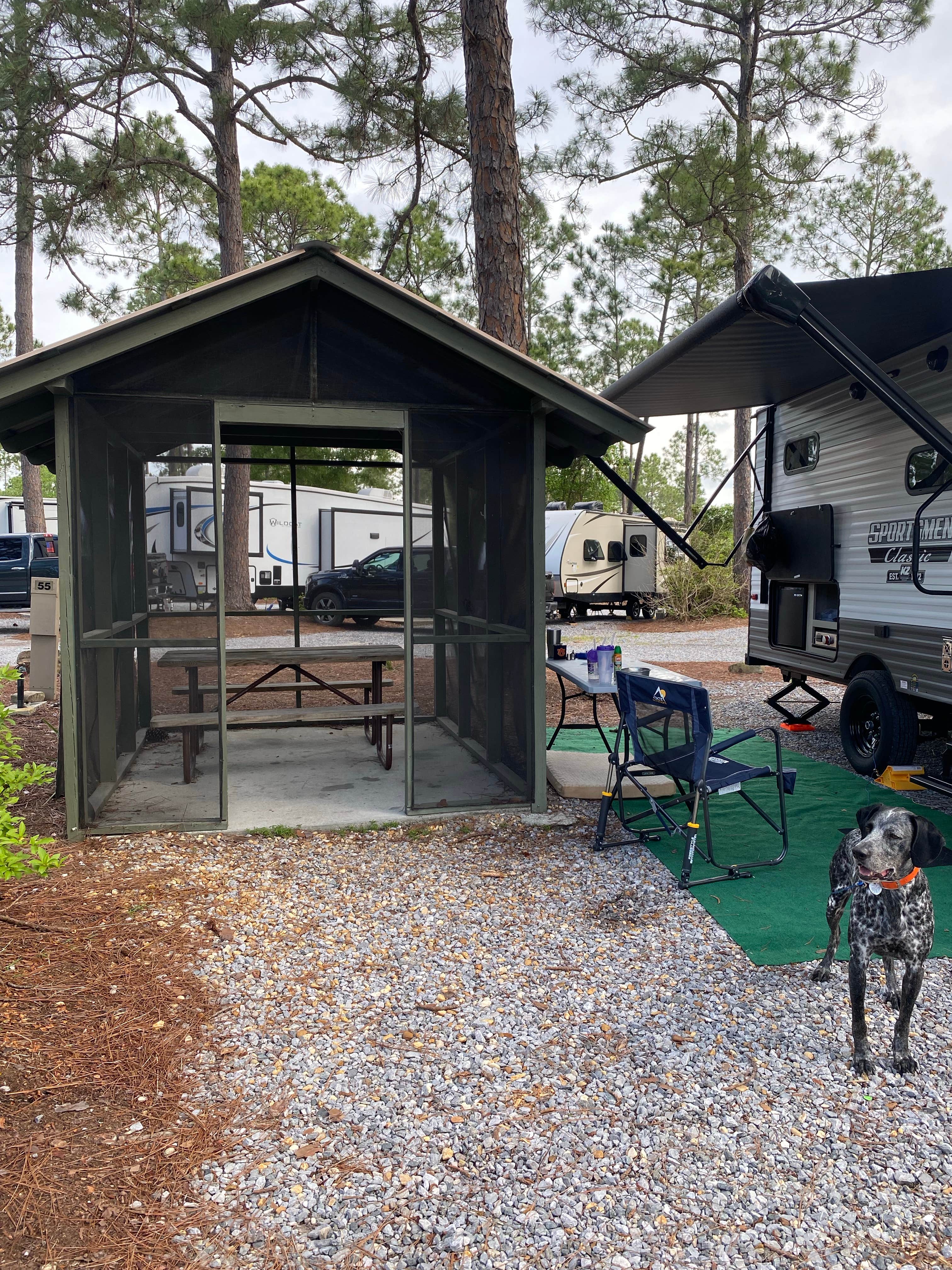 Camper-submitted photo at Pineglen Motorcoach & RV Park near Panama City Beach, FL