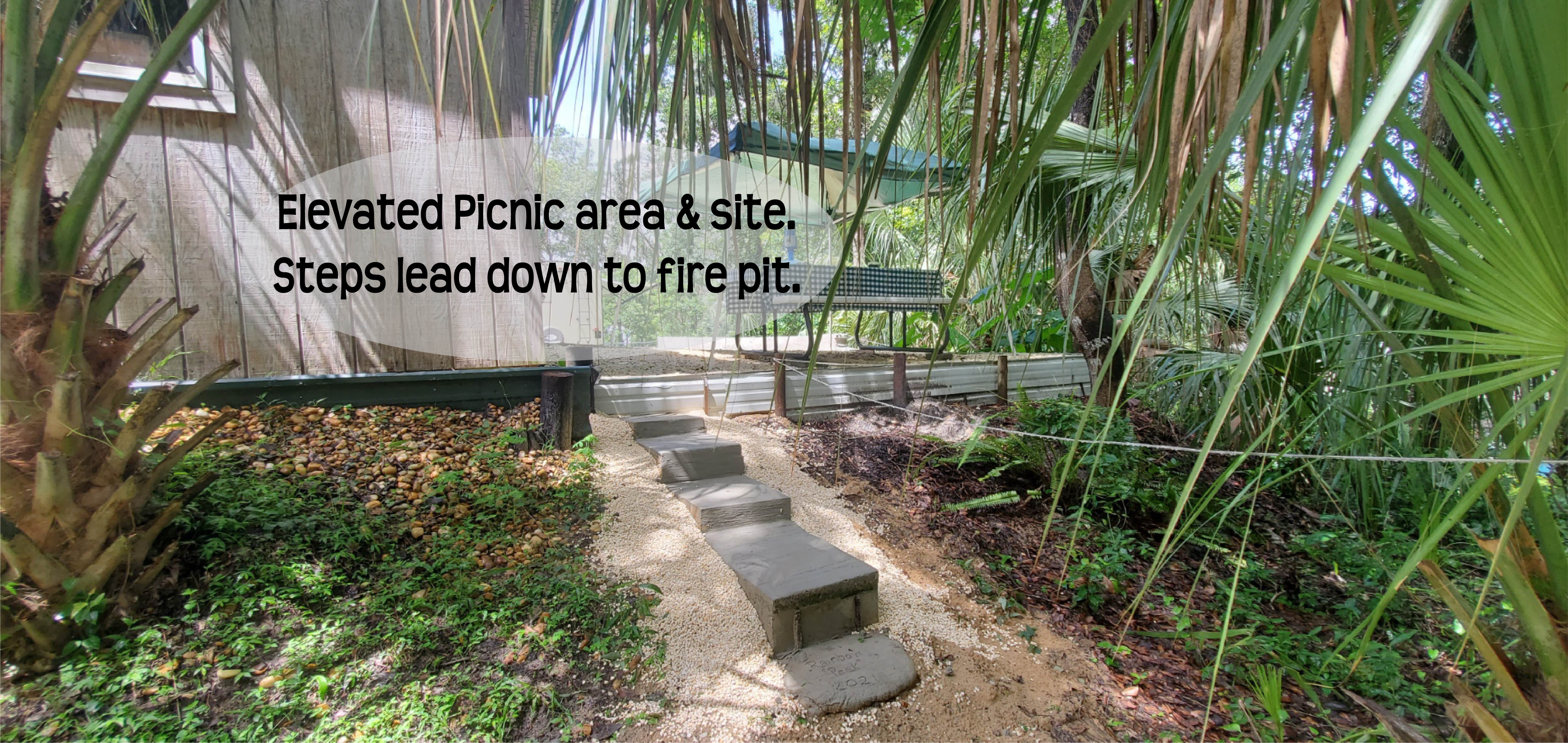 Camper-submitted photo at Rainbow River Peek Private Van/Tent Site near Dunnellon, FL