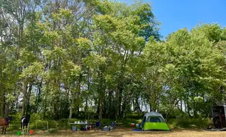 Camping near The Garden: Camp Winery, Libertytown, Maryland