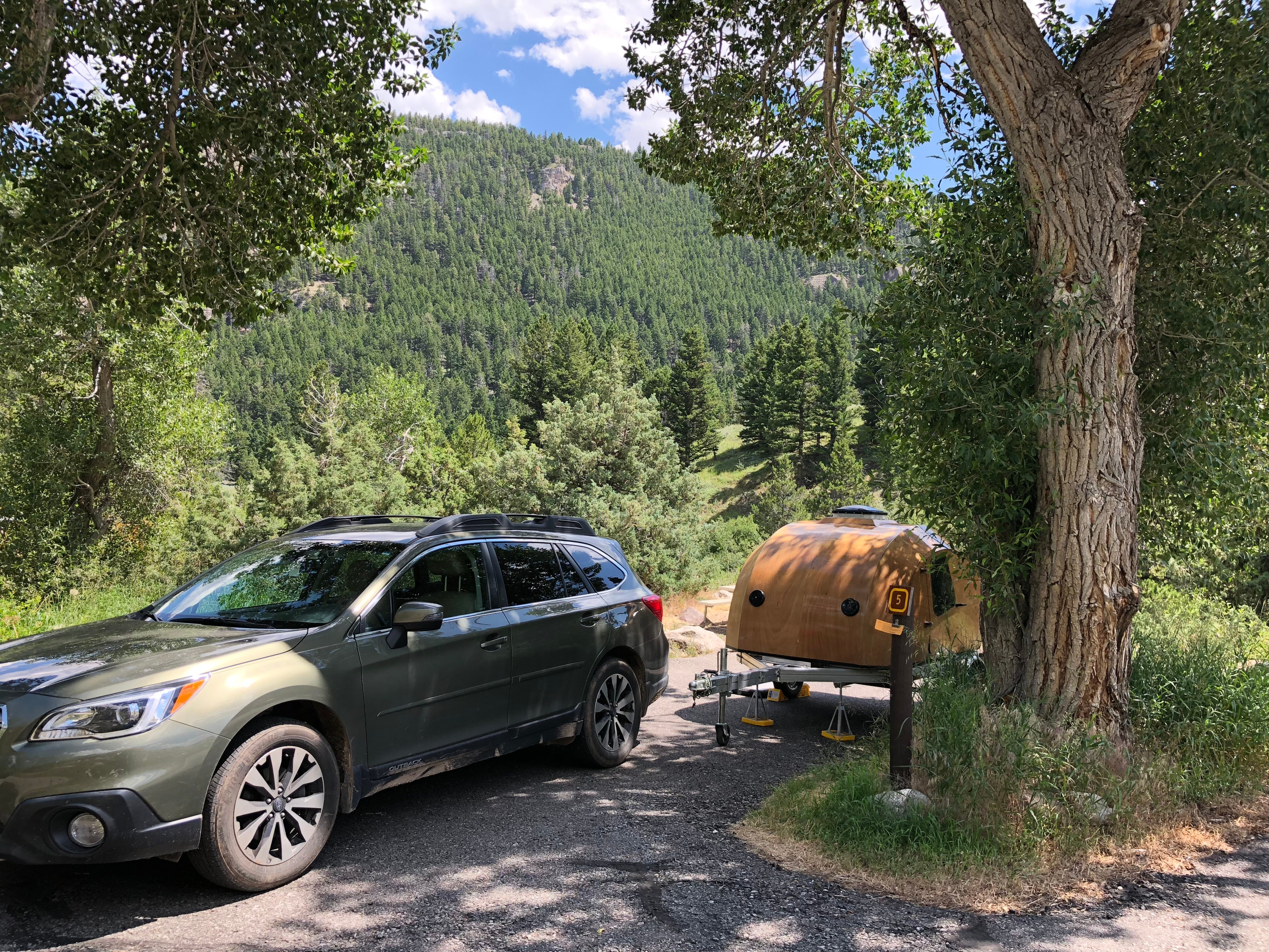 Camper submitted image from Popo Agie Campground — Sinks Canyon State Park - 4