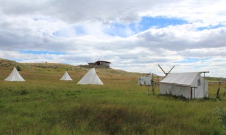 Camping near Billings Village RV Park: Big Quiet Farm Stay & Campground, Ralston, Wyoming