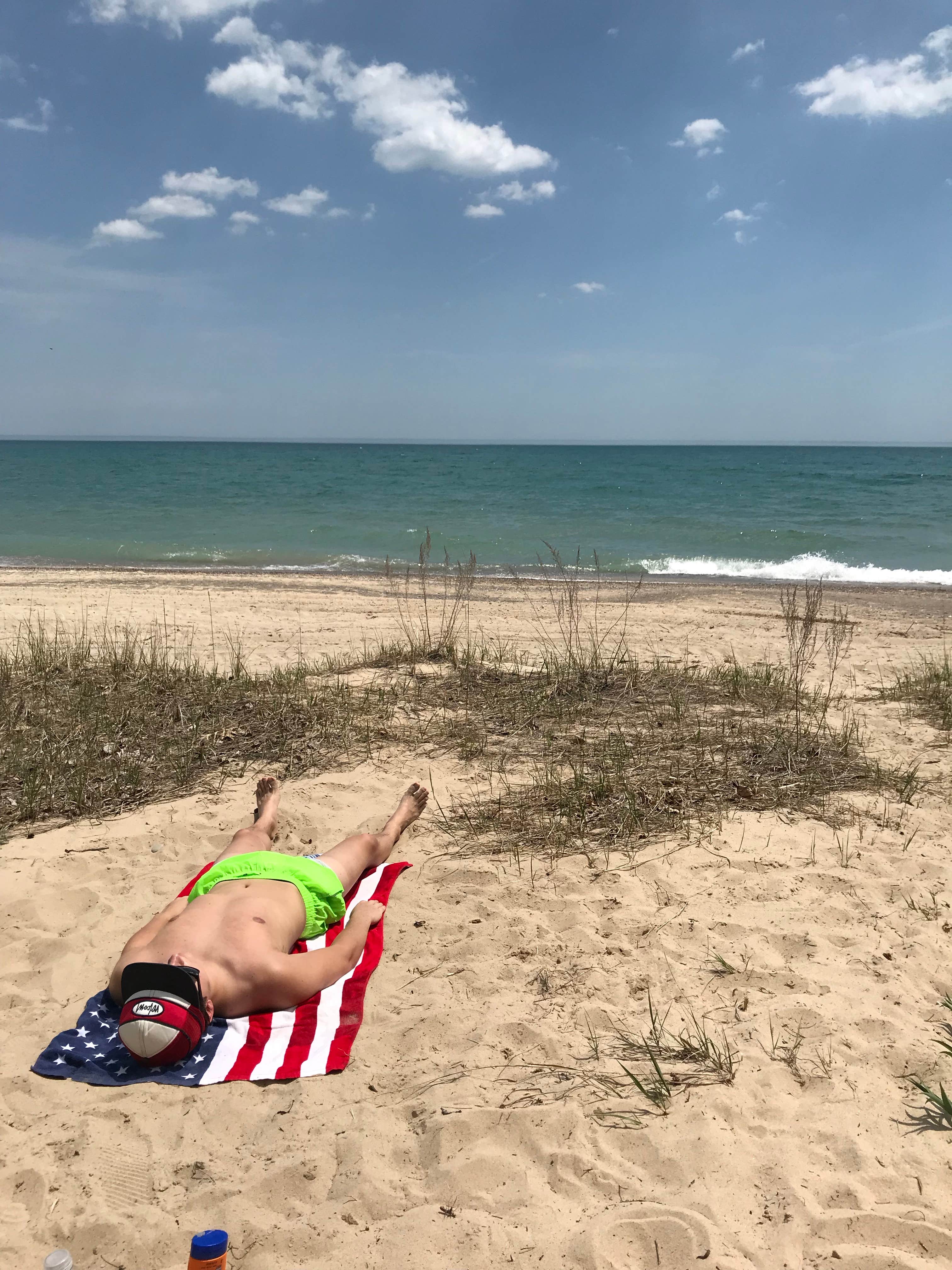 Camper-submitted photo at Harrisville State Park Campground near Oscoda, MI