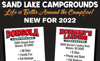 Camping near Shell Lake Municipal Park: Dongola Campground, Webster, Wisconsin