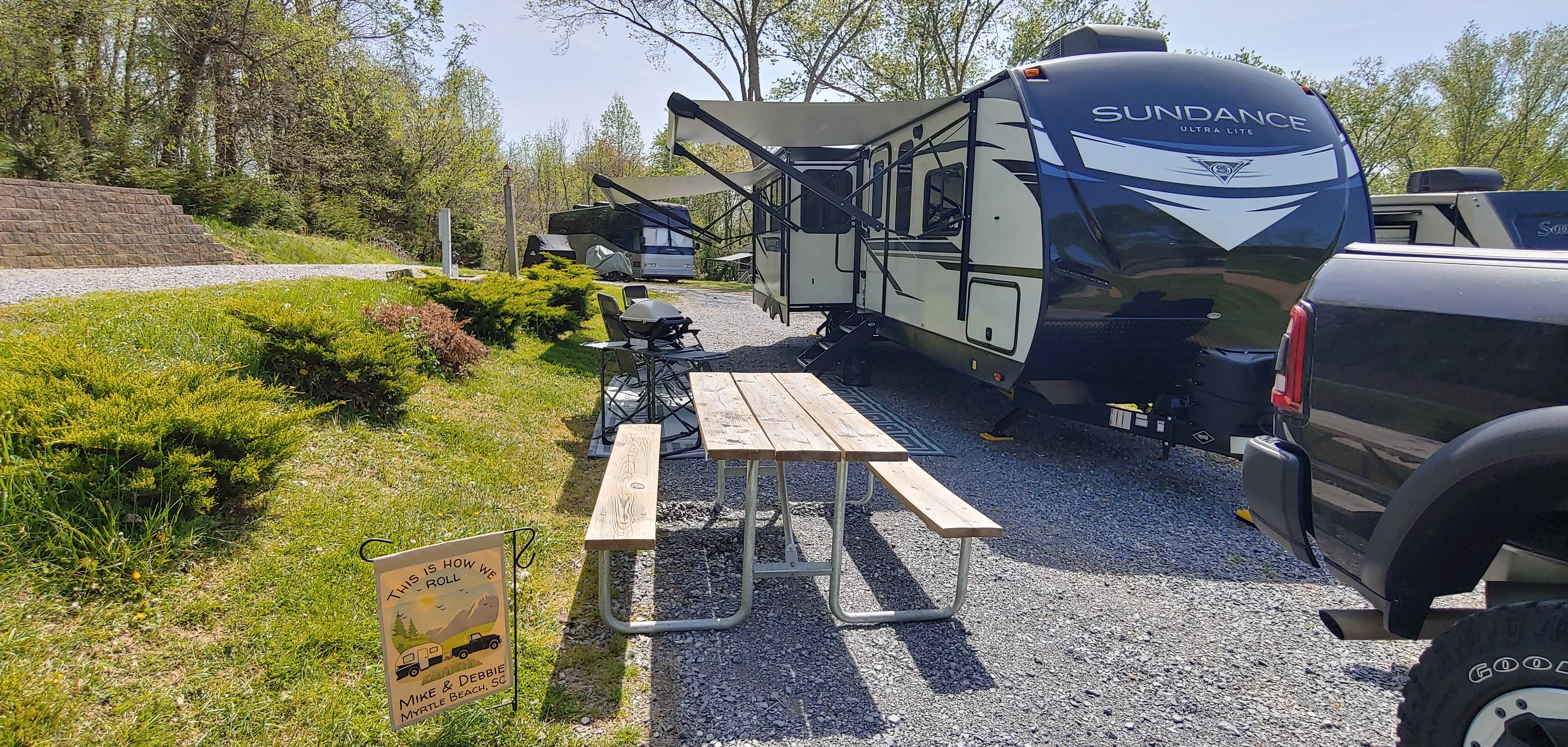 Camper submitted image from Lazy Llama Campground - 2